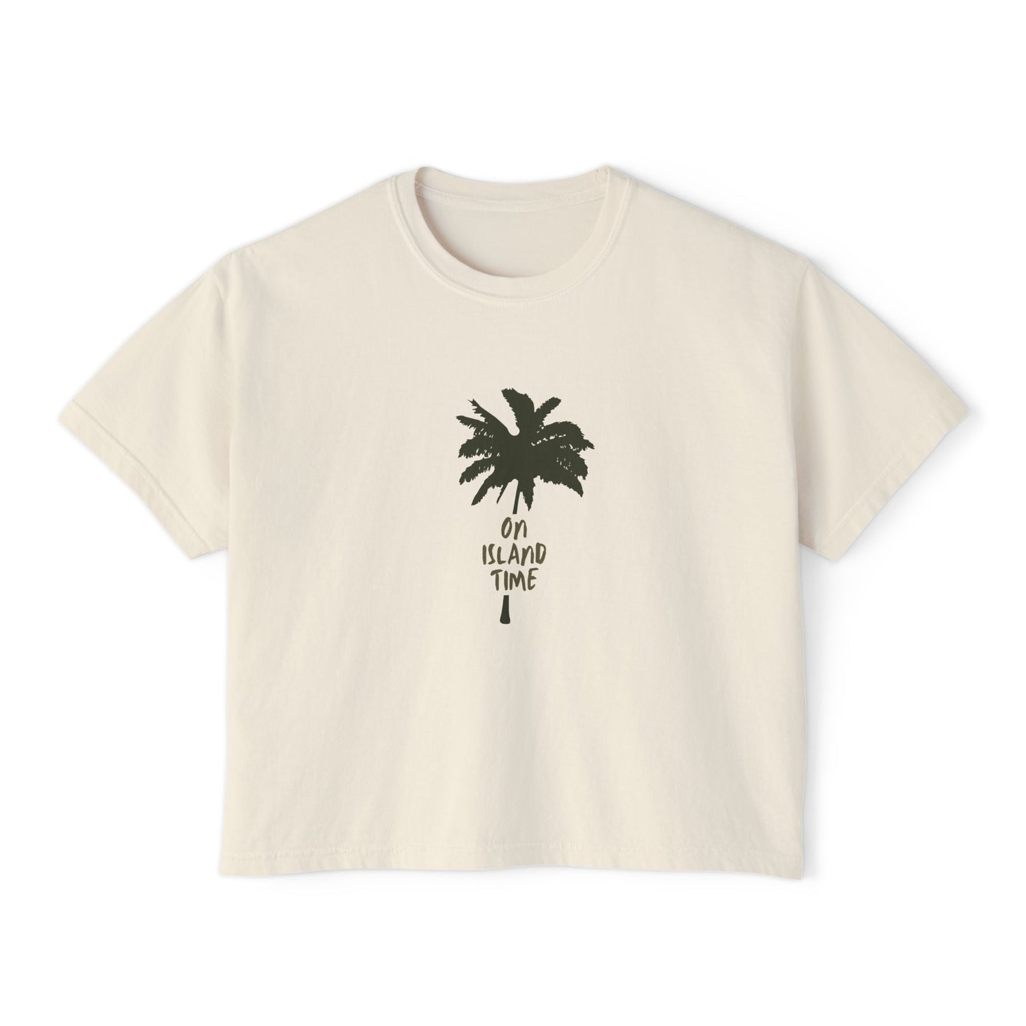 On Island Time Boxy Tee-T-Shirt-Bits of Aloha