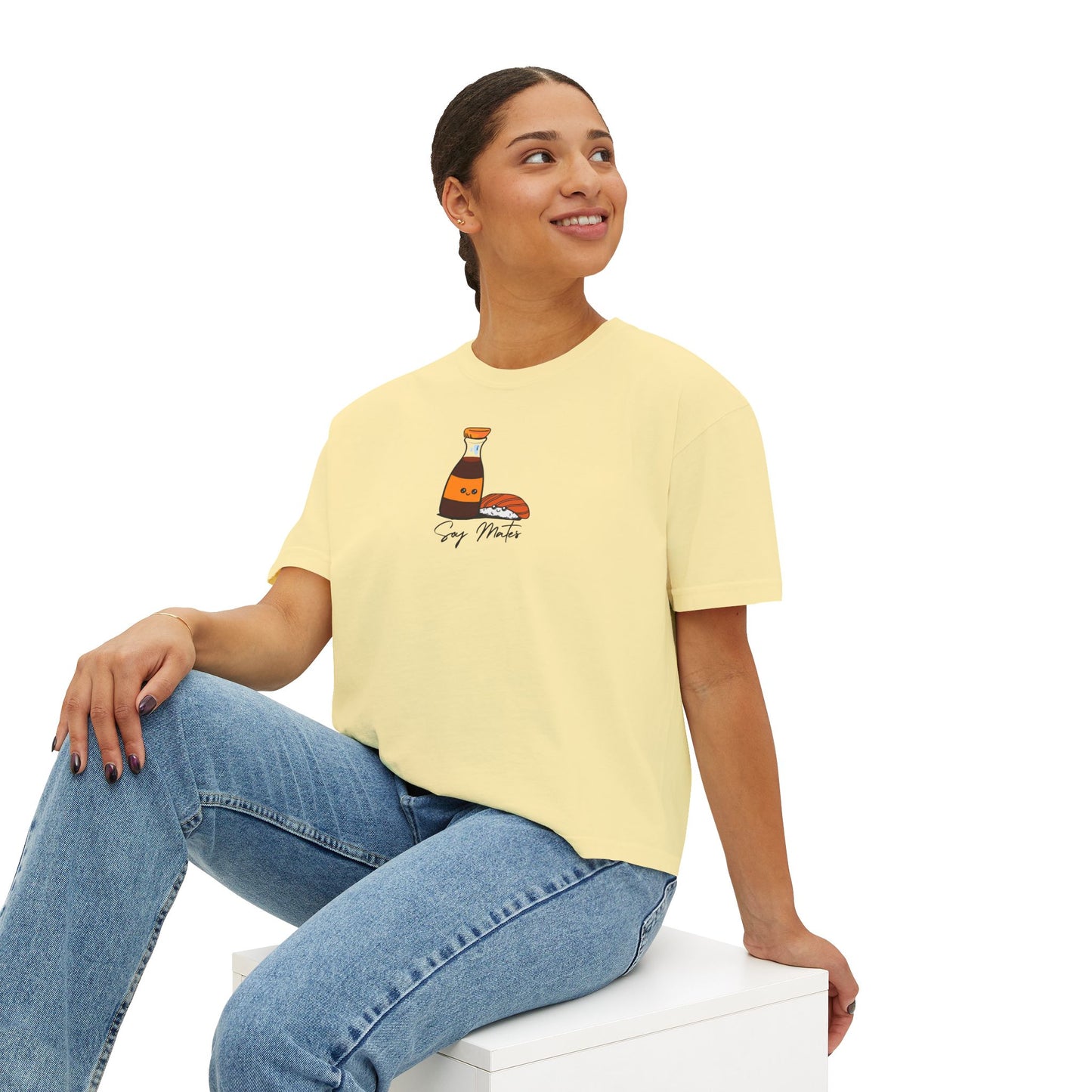 Soy Mates Boxy Tee-T-Shirt-Bits of Aloha