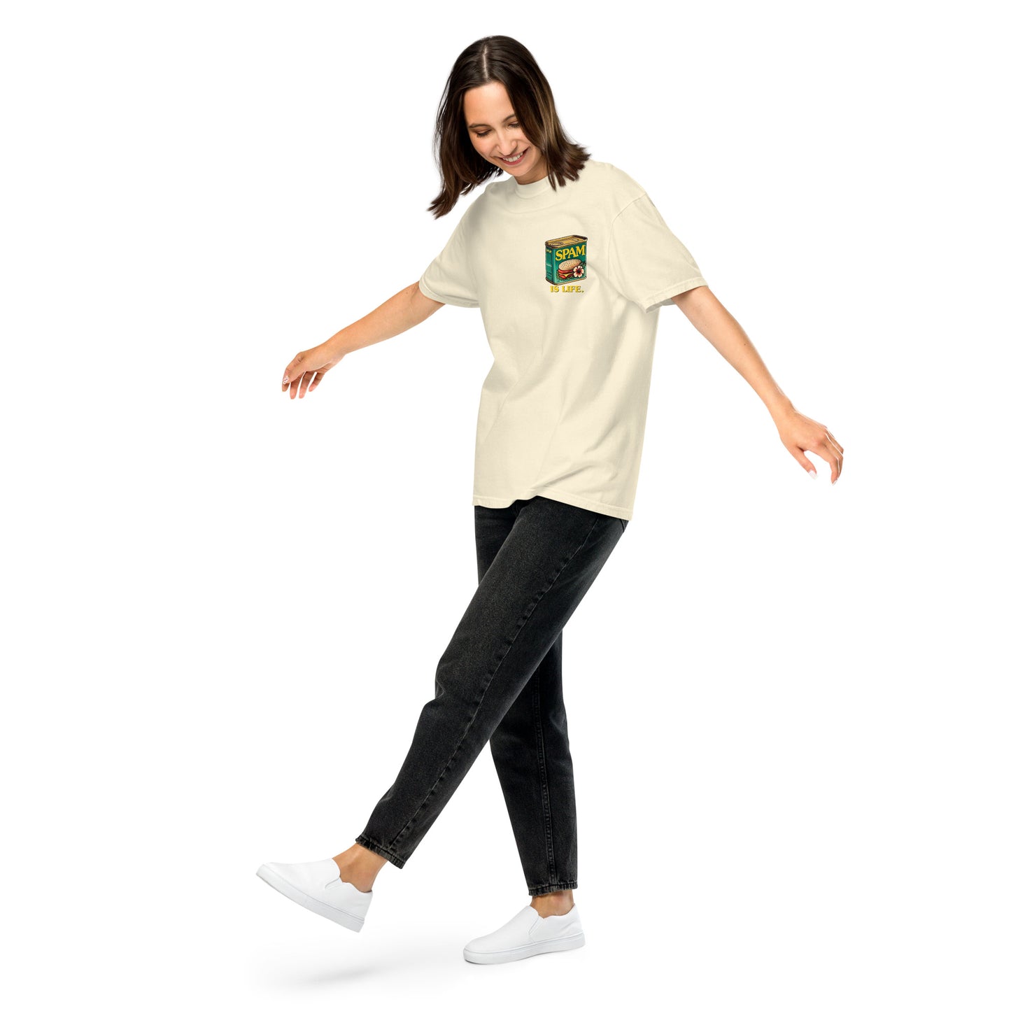 Spam is Life Heavyweight T-Shirt-T-Shirt-Bits of Aloha