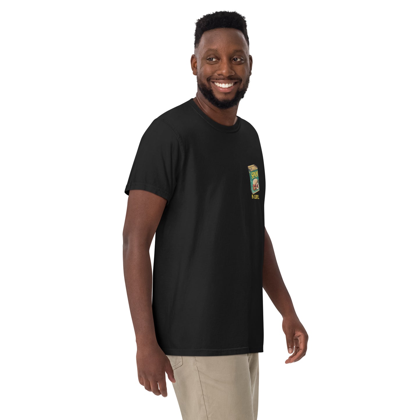 Spam is Life Heavyweight T-Shirt-T-Shirt-Bits of Aloha