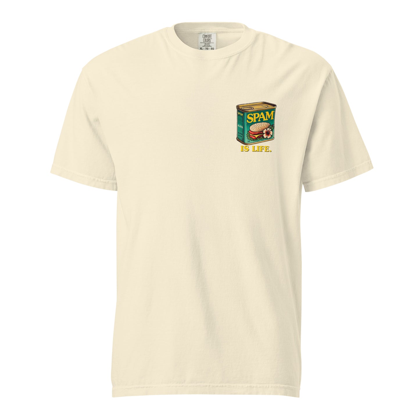 Spam is Life Heavyweight T-Shirt-T-Shirt-Bits of Aloha