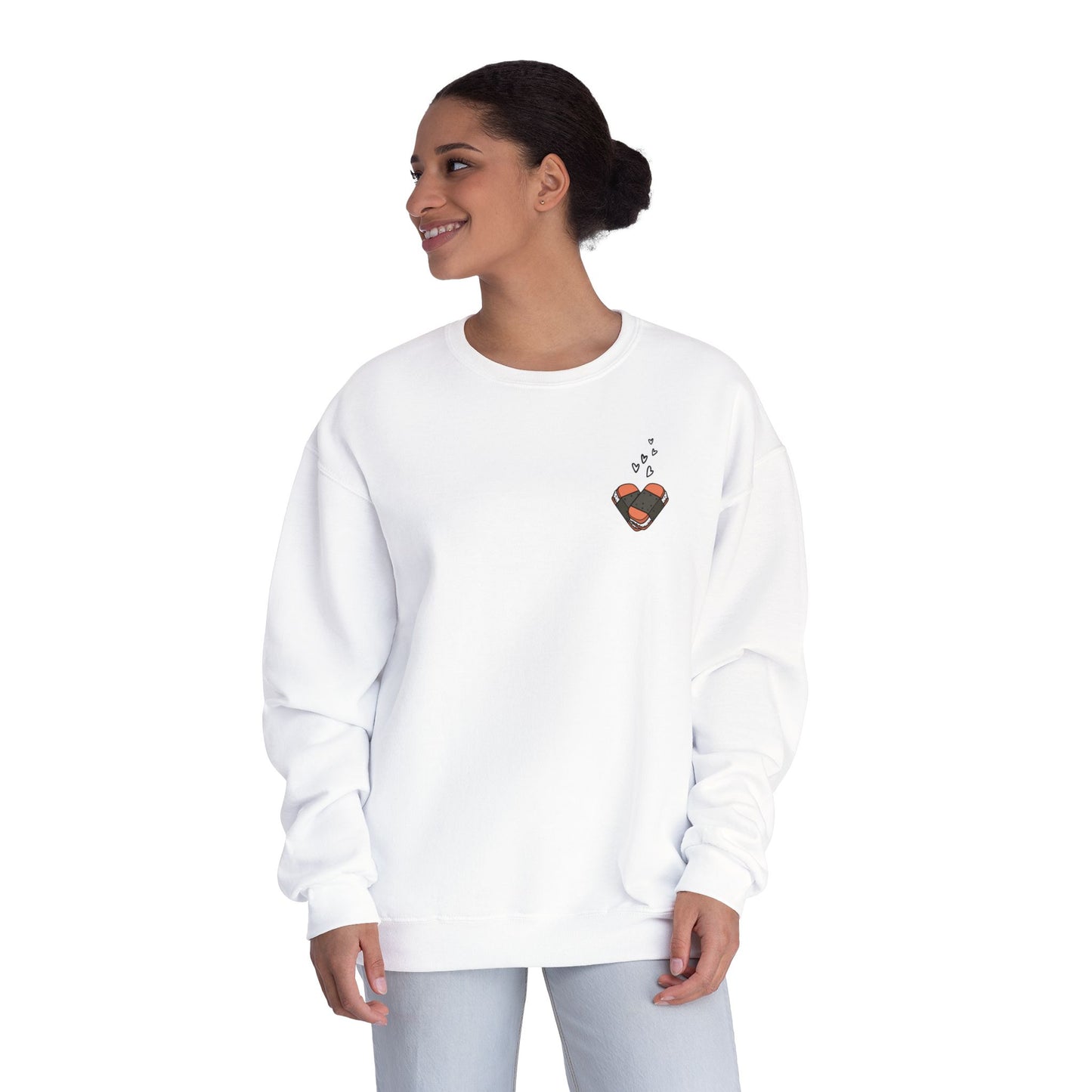 Musubi Love Printed Crew Sweatshirt
