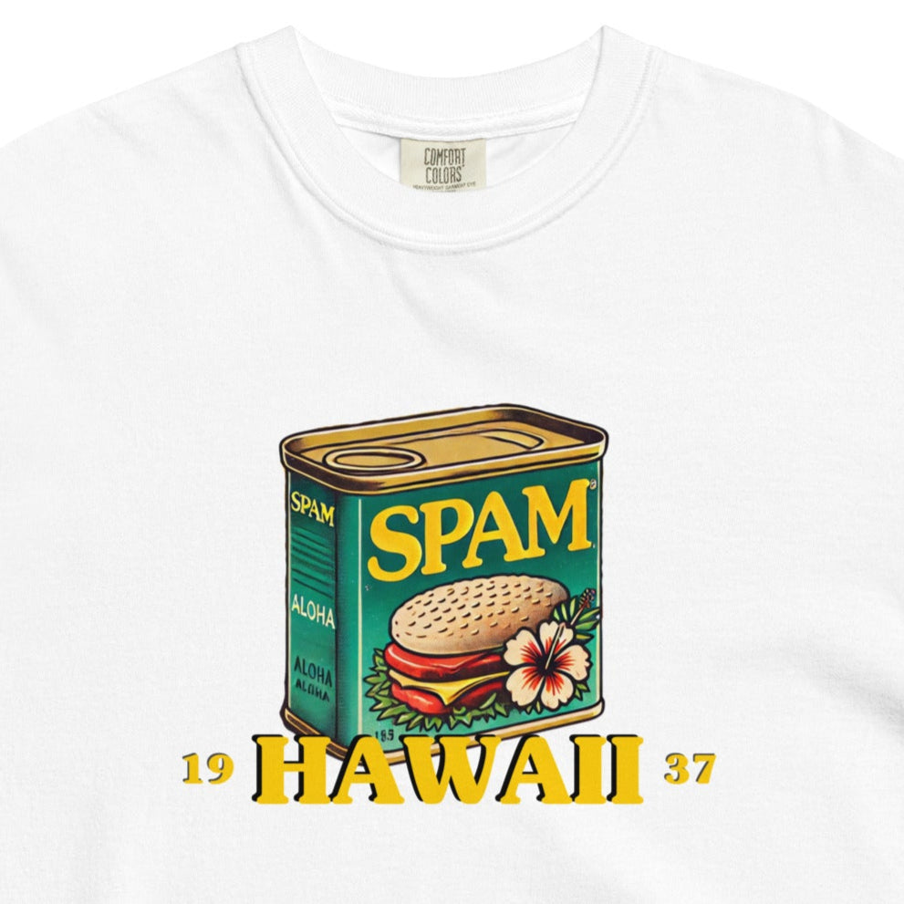 Hawaii 1937 Luncheon Meat Can Retro Graphic Tee – Premium Aloha T-Shirt-T-Shirt-Bits of Aloha