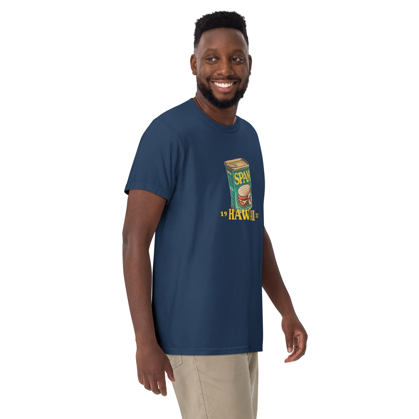 Hawaii 1937 Luncheon Meat Can Retro Graphic Tee – Premium Aloha T-Shirt-T-Shirt-Bits of Aloha