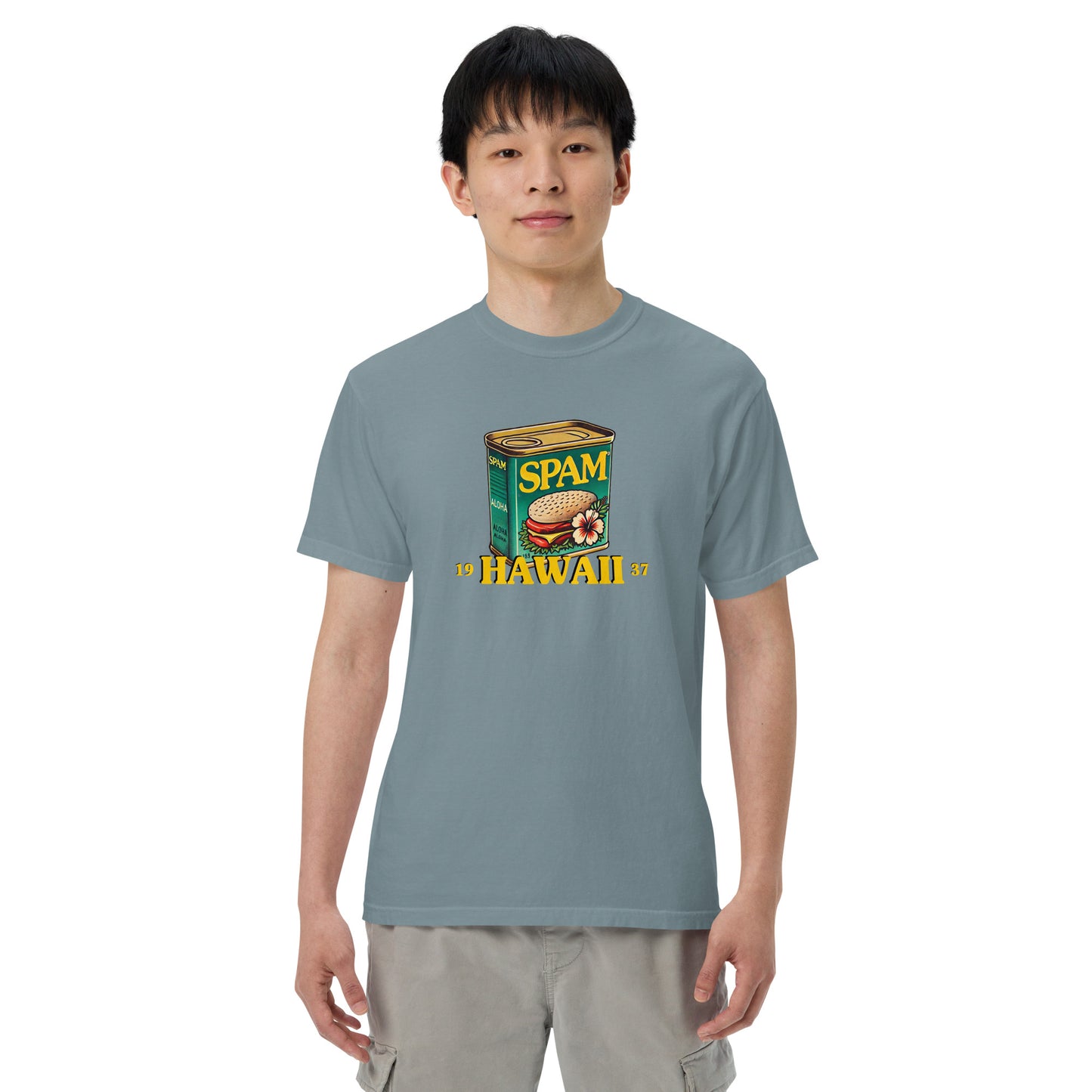 Hawaii 1937 Luncheon Meat Can Retro Graphic Tee – Premium Aloha T-Shirt-T-Shirt-Bits of Aloha