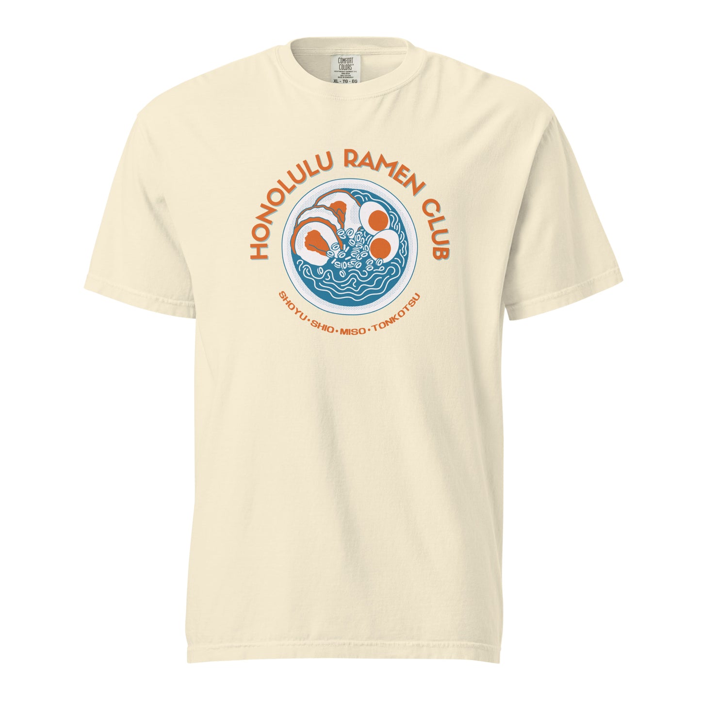 Honolulu Ramen Club Graphic Tee Hawaii Foodie T-Shirt-T-Shirt-Bits of Aloha
