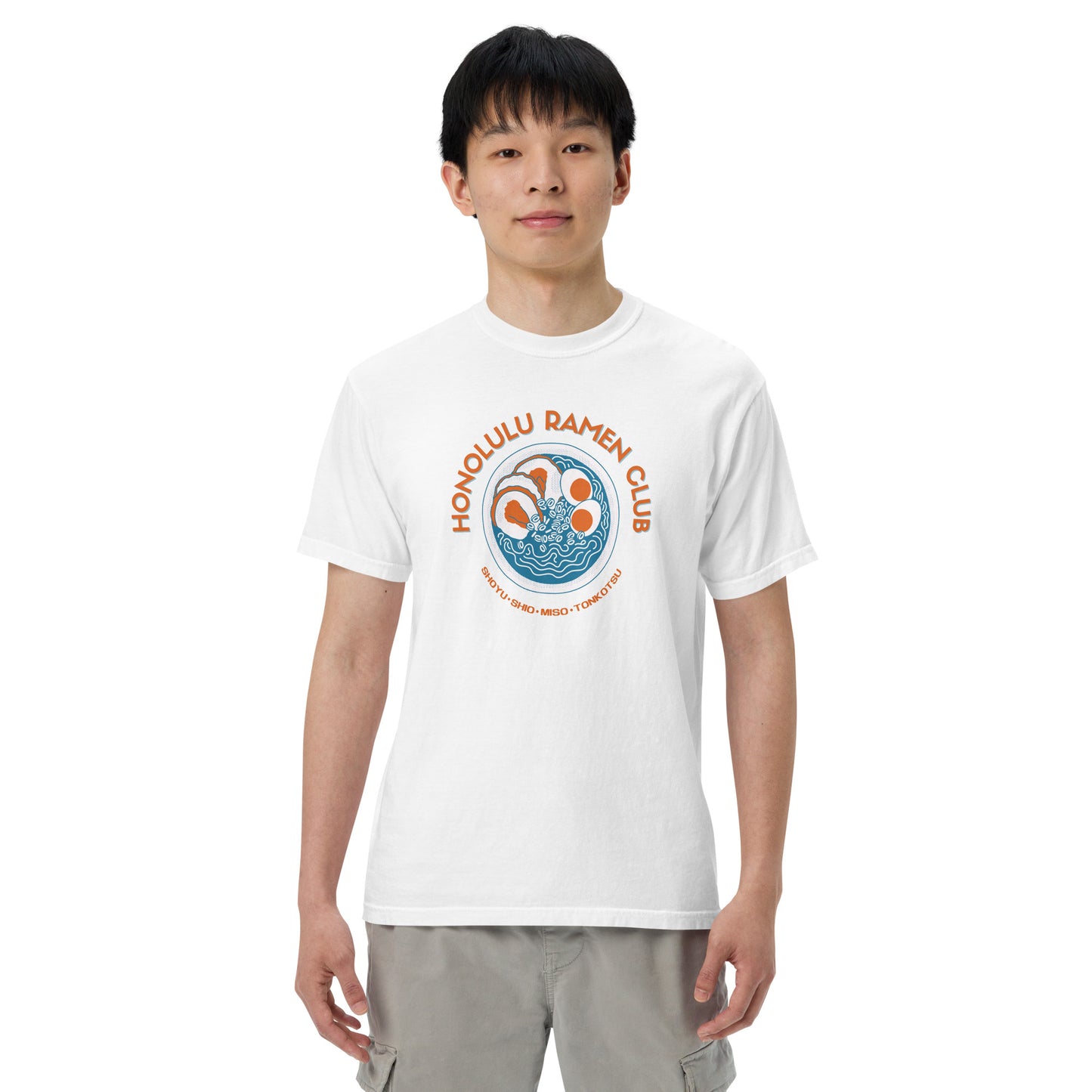 Honolulu Ramen Club Graphic Tee Hawaii Foodie T-Shirt-T-Shirt-Bits of Aloha