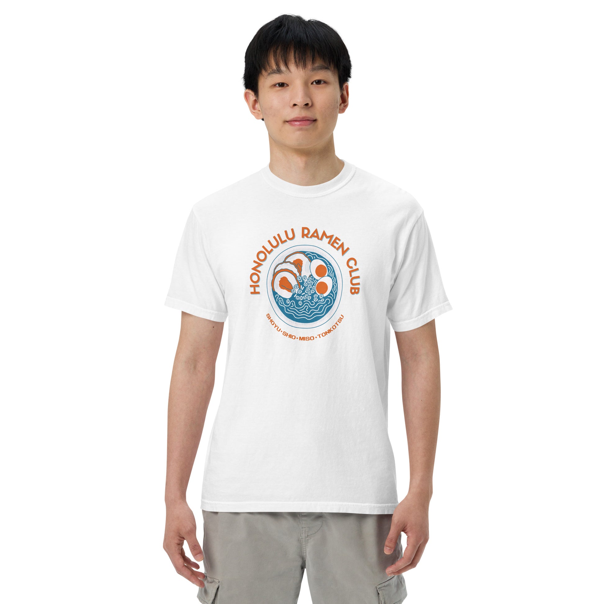 Honolulu Ramen Club Graphic Tee Hawaii Foodie T-Shirt-T-Shirt-Bits of Aloha