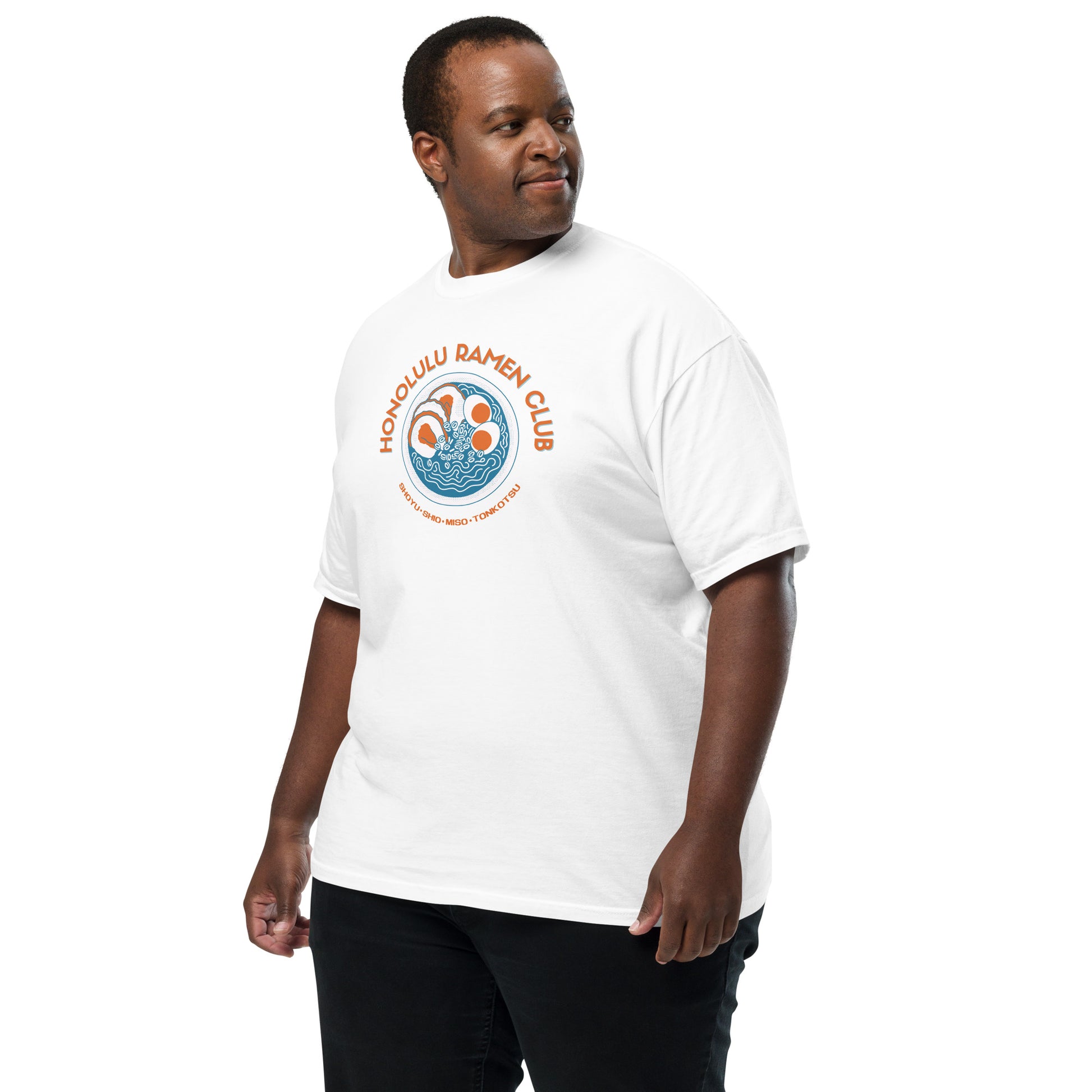 Honolulu Ramen Club Graphic Tee Hawaii Foodie T-Shirt-T-Shirt-Bits of Aloha