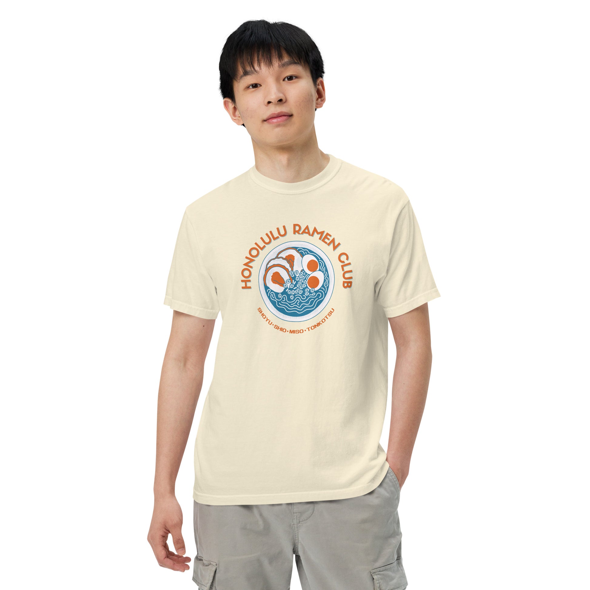 Honolulu Ramen Club Graphic Tee Hawaii Foodie T-Shirt-T-Shirt-Bits of Aloha