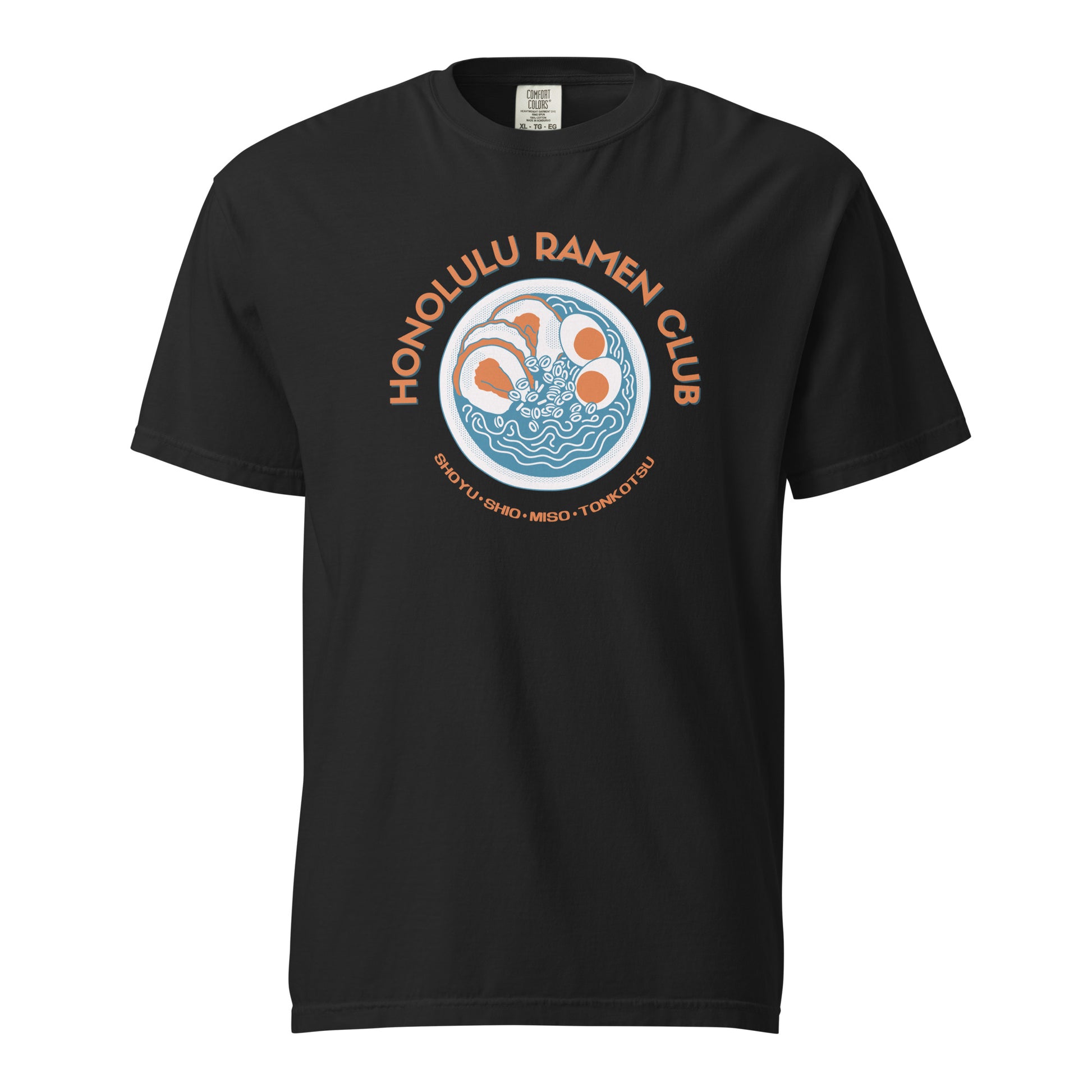 Honolulu Ramen Club Graphic Tee Hawaii Foodie T-Shirt-T-Shirt-Bits of Aloha