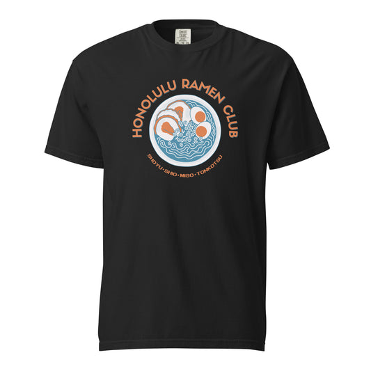 Honolulu Ramen Club Graphic Tee Hawaii Foodie T-Shirt-T-Shirt-Bits of Aloha