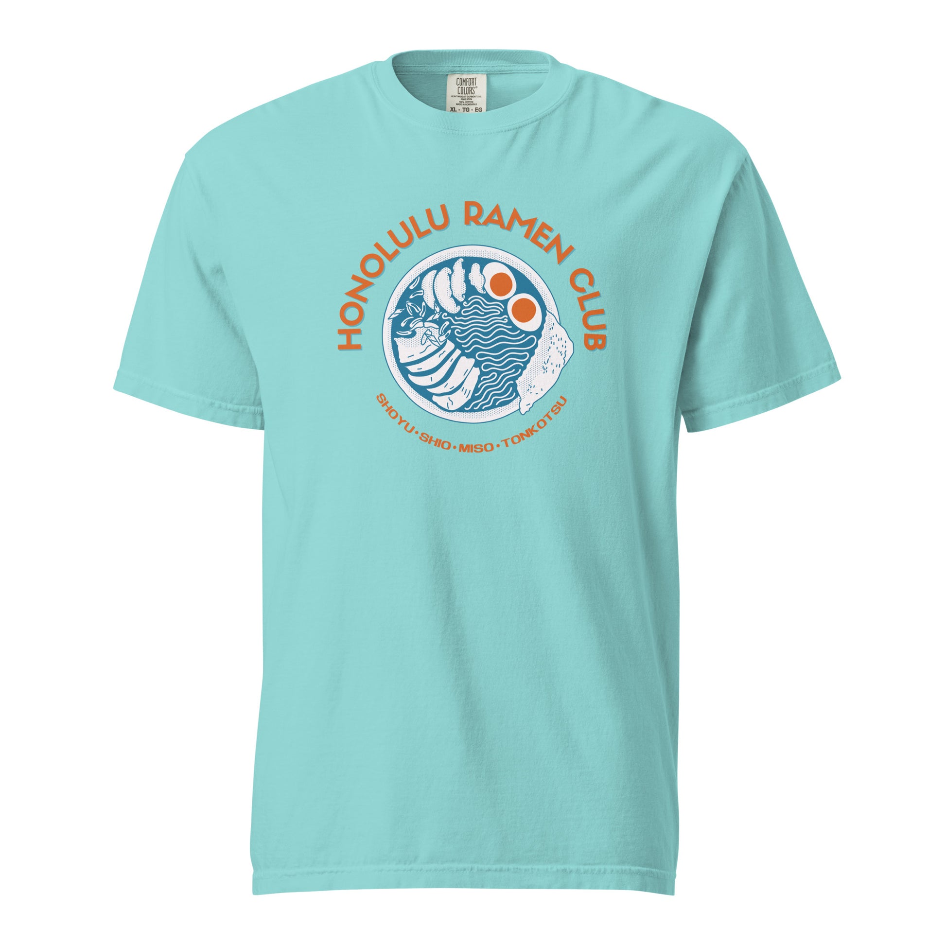 Honolulu Ramen Club T-Shirt Hawaii Foodie Graphic Tee-T-Shirt-Bits of Aloha