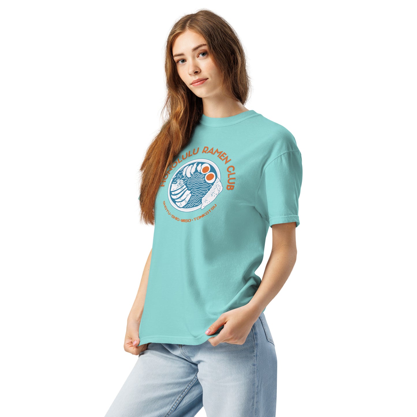 Honolulu Ramen Club T-Shirt Hawaii Foodie Graphic Tee-T-Shirt-Bits of Aloha