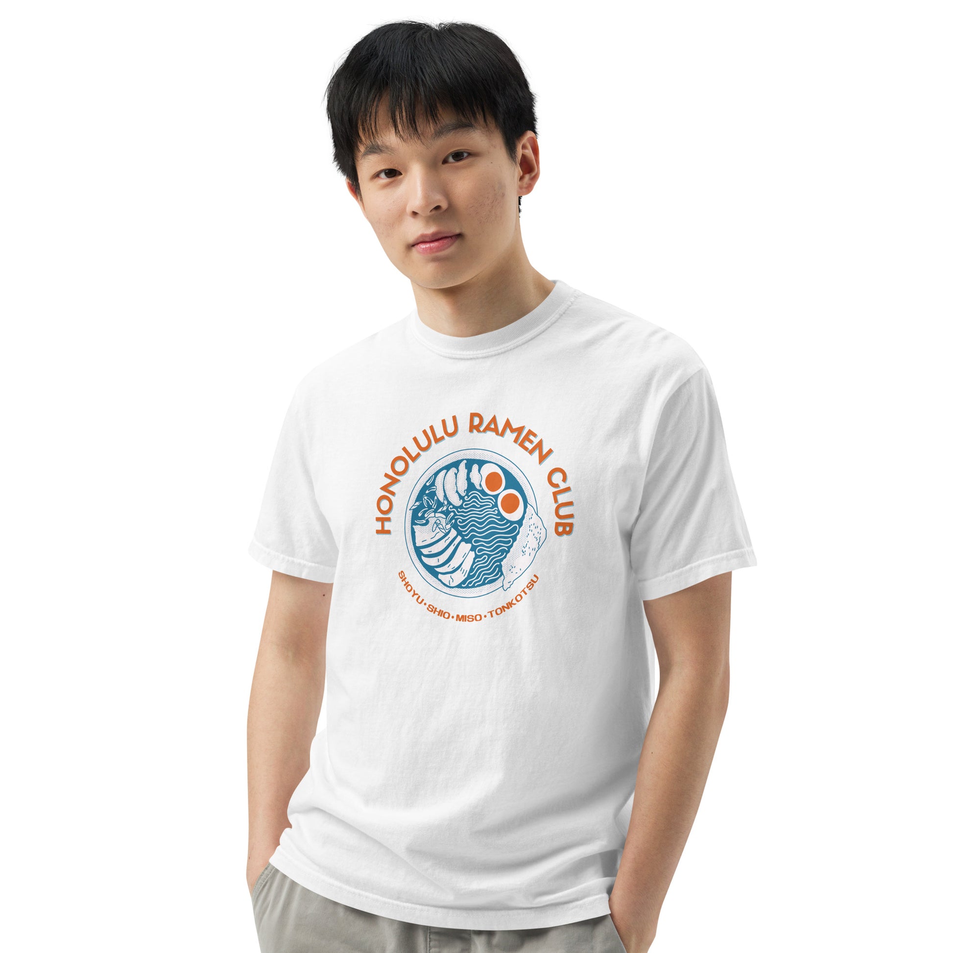 Honolulu Ramen Club T-Shirt Hawaii Foodie Graphic Tee-T-Shirt-Bits of Aloha