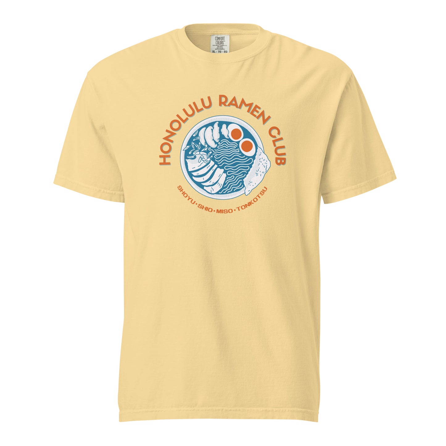 Honolulu Ramen Club T-Shirt Hawaii Foodie Graphic Tee-T-Shirt-Bits of Aloha