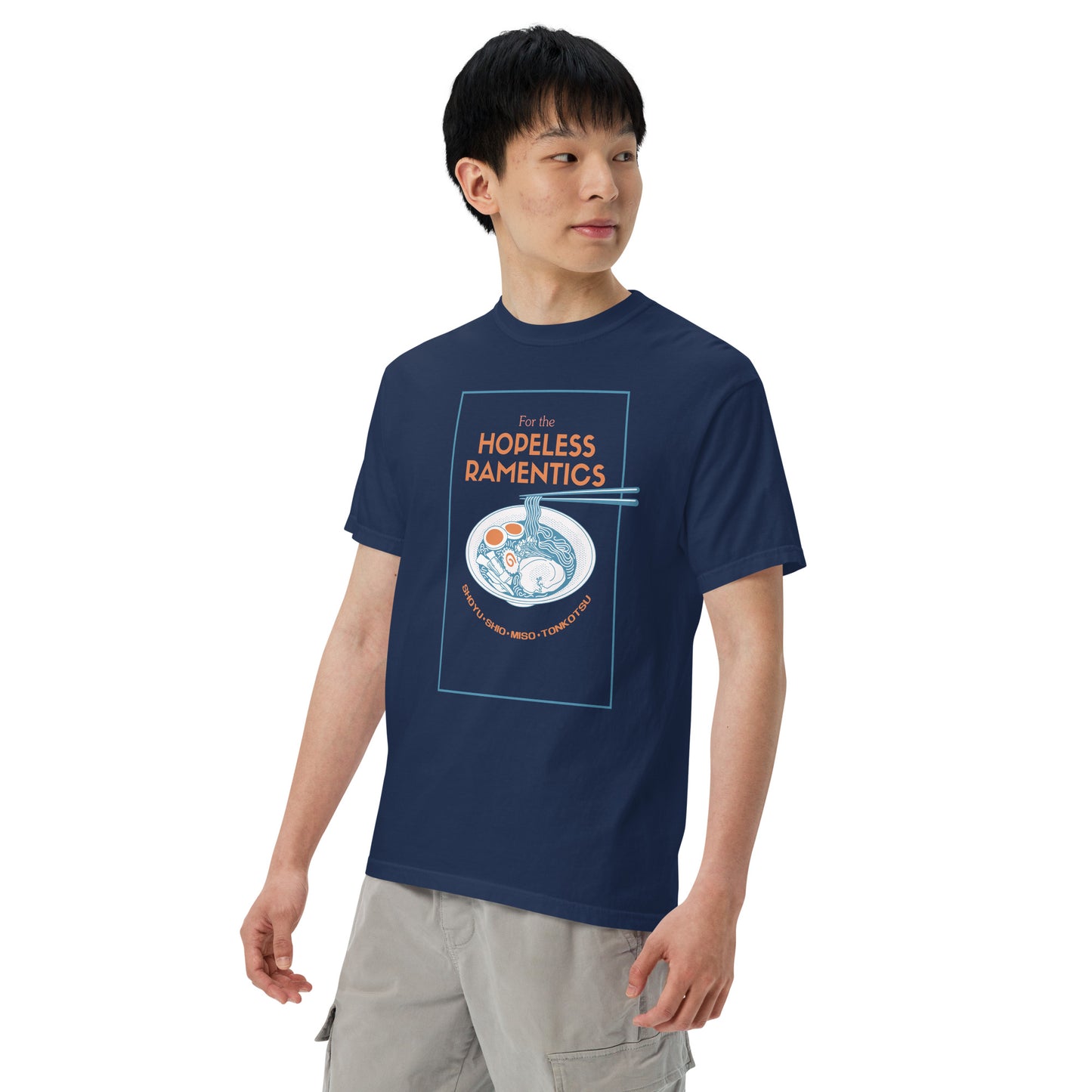 Hopeless Ramentics Graphic Tee, Ramen Noodle Lover's T-Shirt Var. 1-T-Shirt-Bits of Aloha