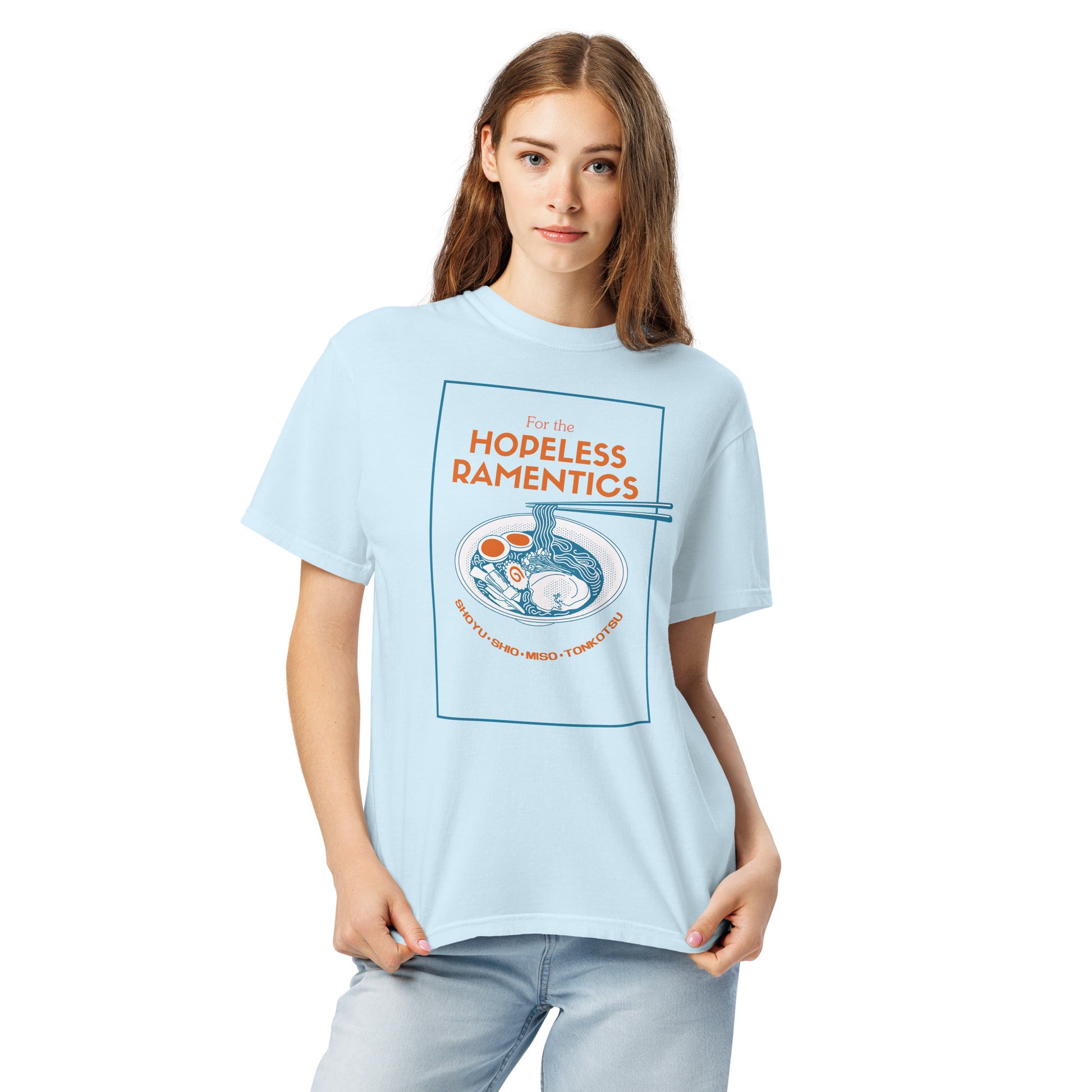 Hopeless Ramentics Graphic Tee, Ramen Noodle Lover's T-Shirt Var. 1-T-Shirt-Bits of Aloha