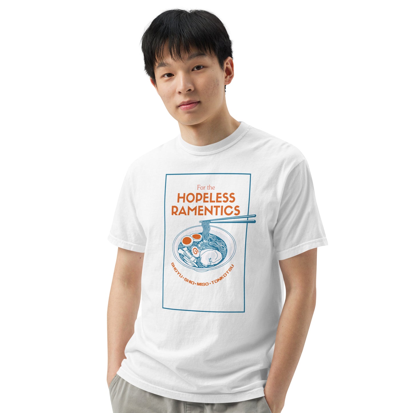 Hopeless Ramentics Graphic Tee, Ramen Noodle Lover's T-Shirt Var. 1-T-Shirt-Bits of Aloha