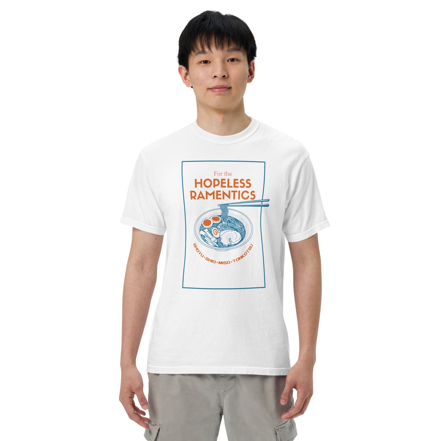 Hopeless Ramentics Graphic Tee, Ramen Noodle Lover's T-Shirt Var. 1-T-Shirt-Bits of Aloha