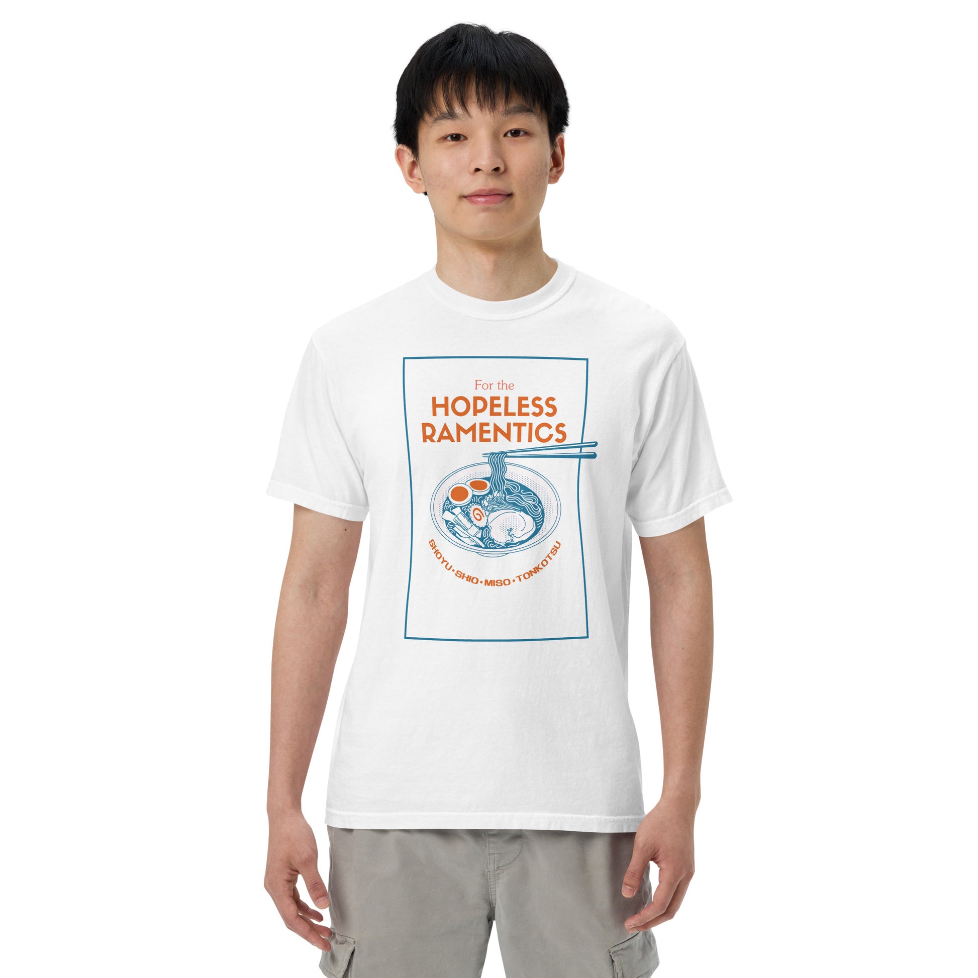 Hopeless Ramentics Graphic Tee, Ramen Noodle Lover's T-Shirt Var. 1-T-Shirt-Bits of Aloha