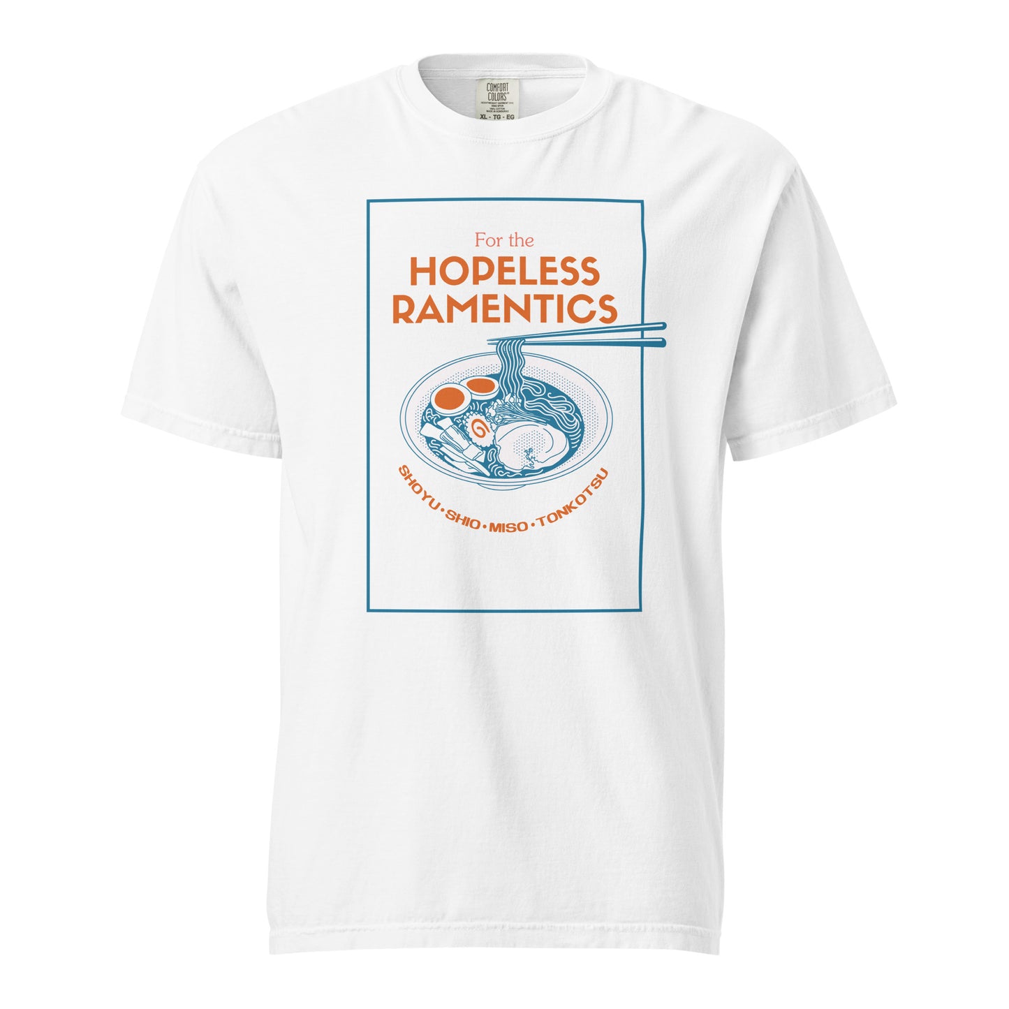 Hopeless Ramentics Graphic Tee, Ramen Noodle Lover's T-Shirt Var. 1-T-Shirt-Bits of Aloha