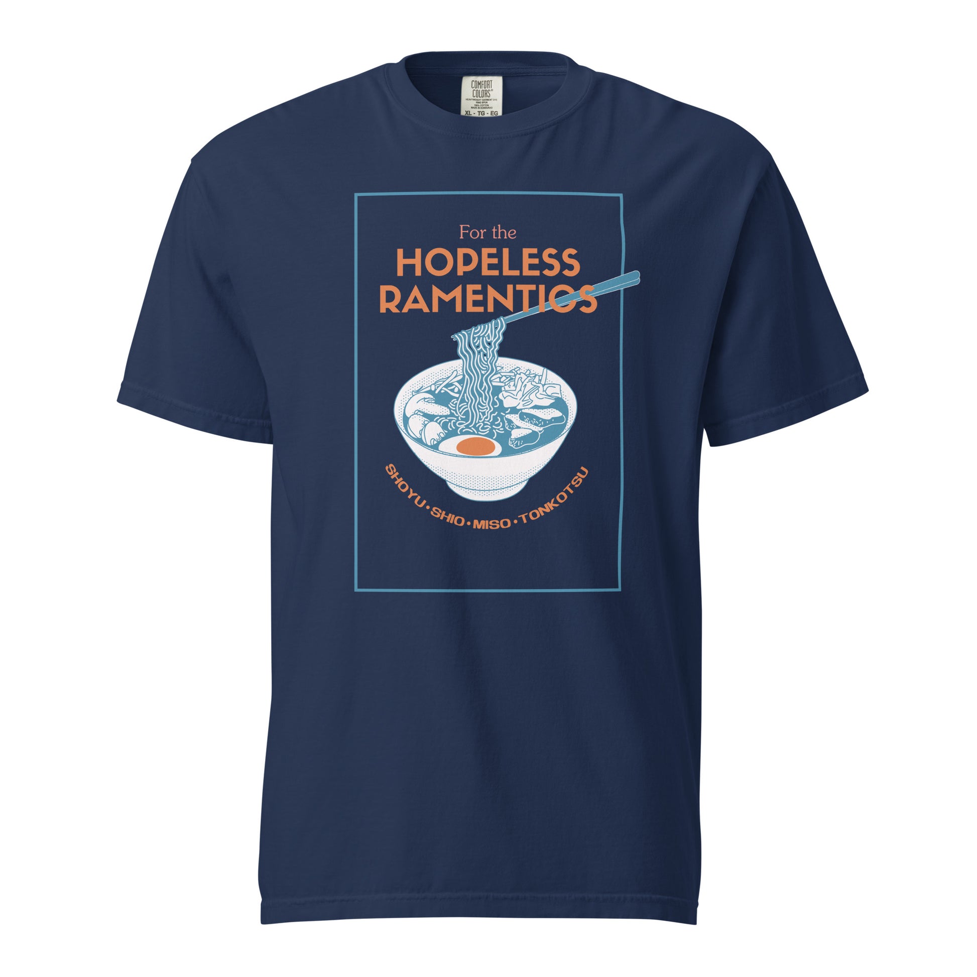 Hopeless Ramentics Graphic Tee, Ramen Noodle Lover's T-Shirt Var. 2-T-Shirt-Bits of Aloha