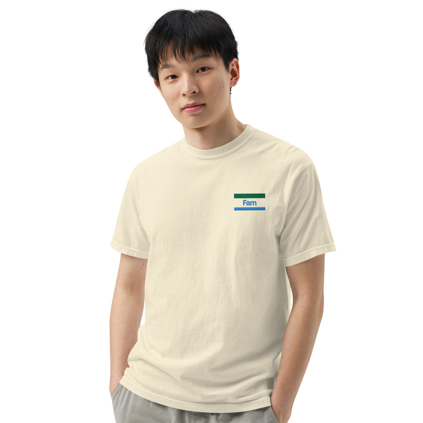 Konbini Fam Embroidered T-Shirt – Japanese FamilyMart Inspired-T-Shirt-Bits of Aloha