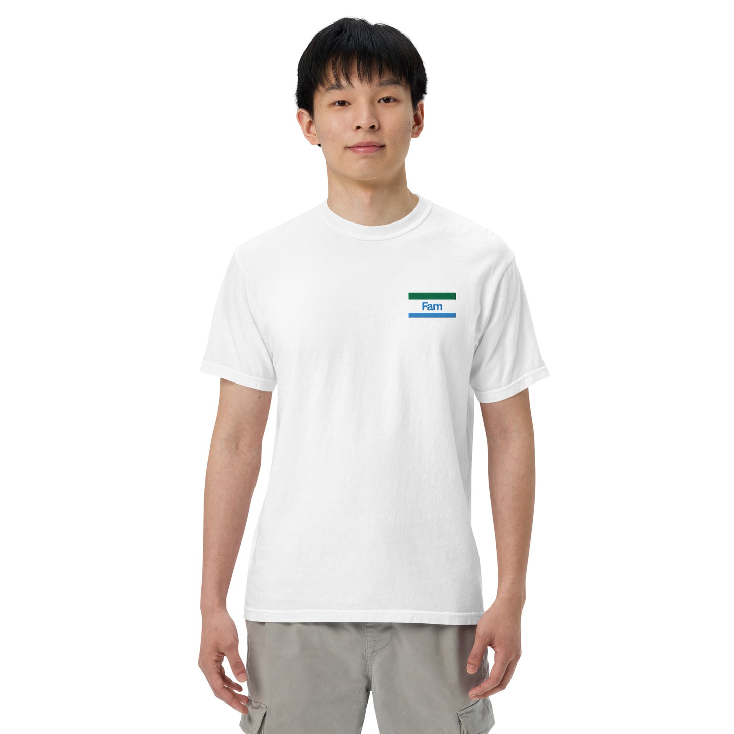 Konbini Fam Embroidered T-Shirt – Japanese FamilyMart Inspired-T-Shirt-Bits of Aloha