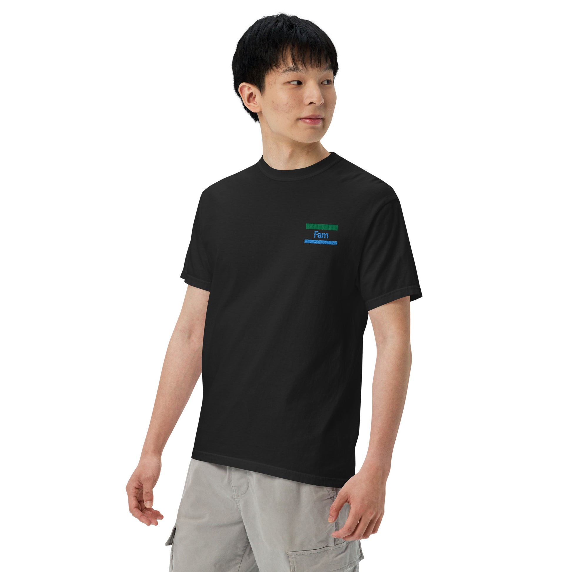 Konbini Fam Embroidered T-Shirt – Japanese FamilyMart Inspired-T-Shirt-Bits of Aloha