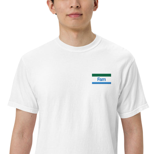 Konbini Fam Embroidered T-Shirt – Japanese FamilyMart Inspired-T-Shirt-Bits of Aloha