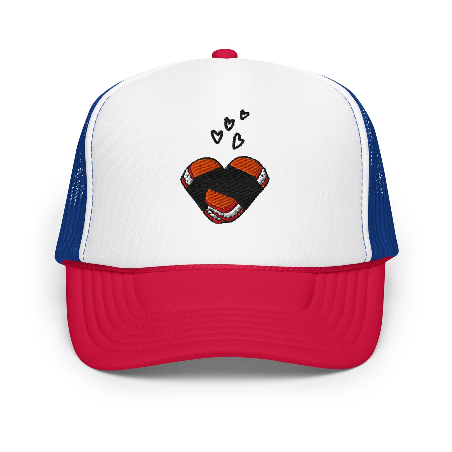 Musubi Love Foam Trucker Hat-Hat-Bits of Aloha