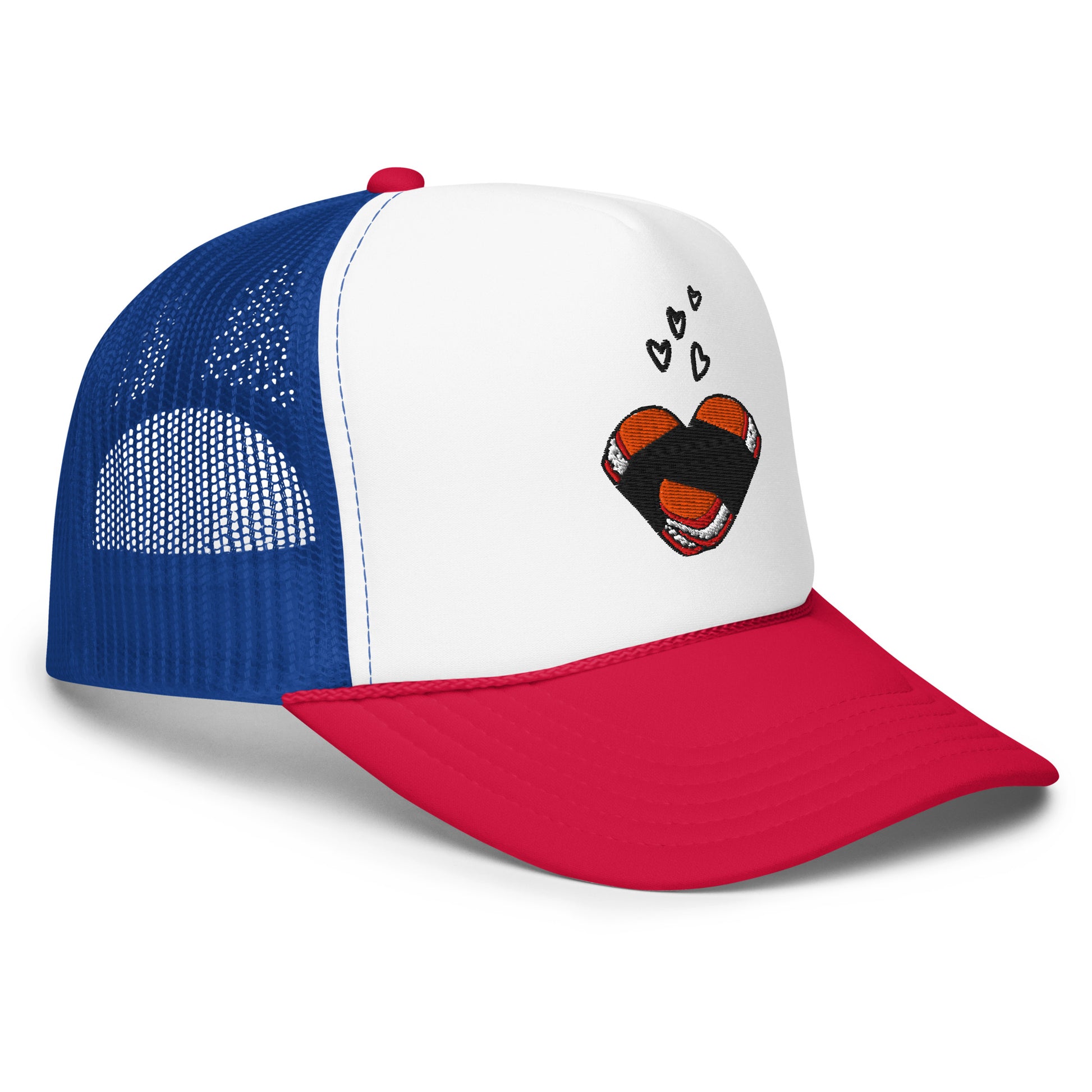 Musubi Love Foam Trucker Hat-Hat-Bits of Aloha