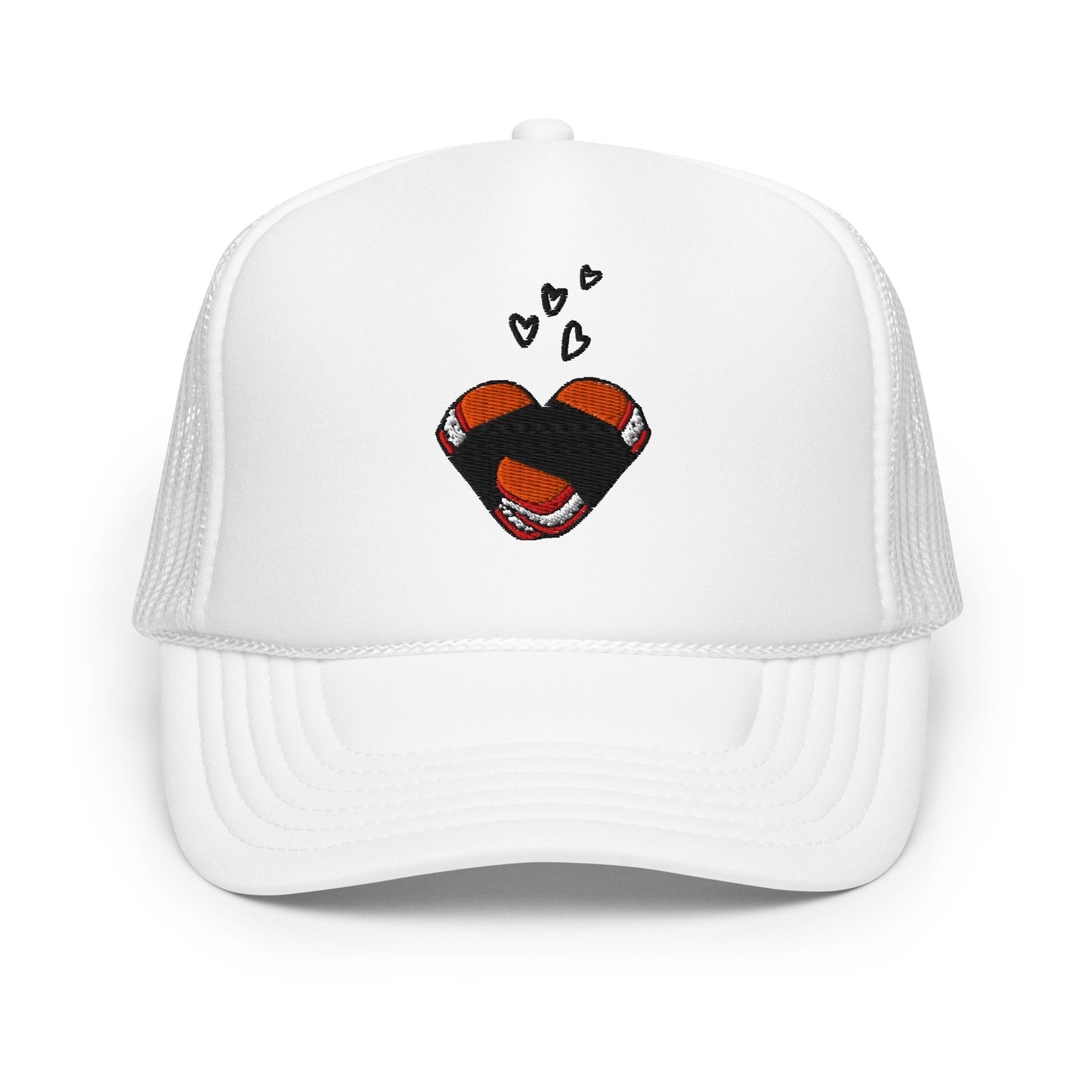 Musubi Love Foam Trucker Hat-Hat-Bits of Aloha