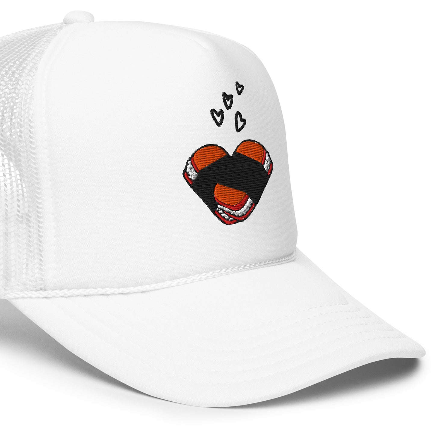 Musubi Love Foam Trucker Hat-Hat-Bits of Aloha