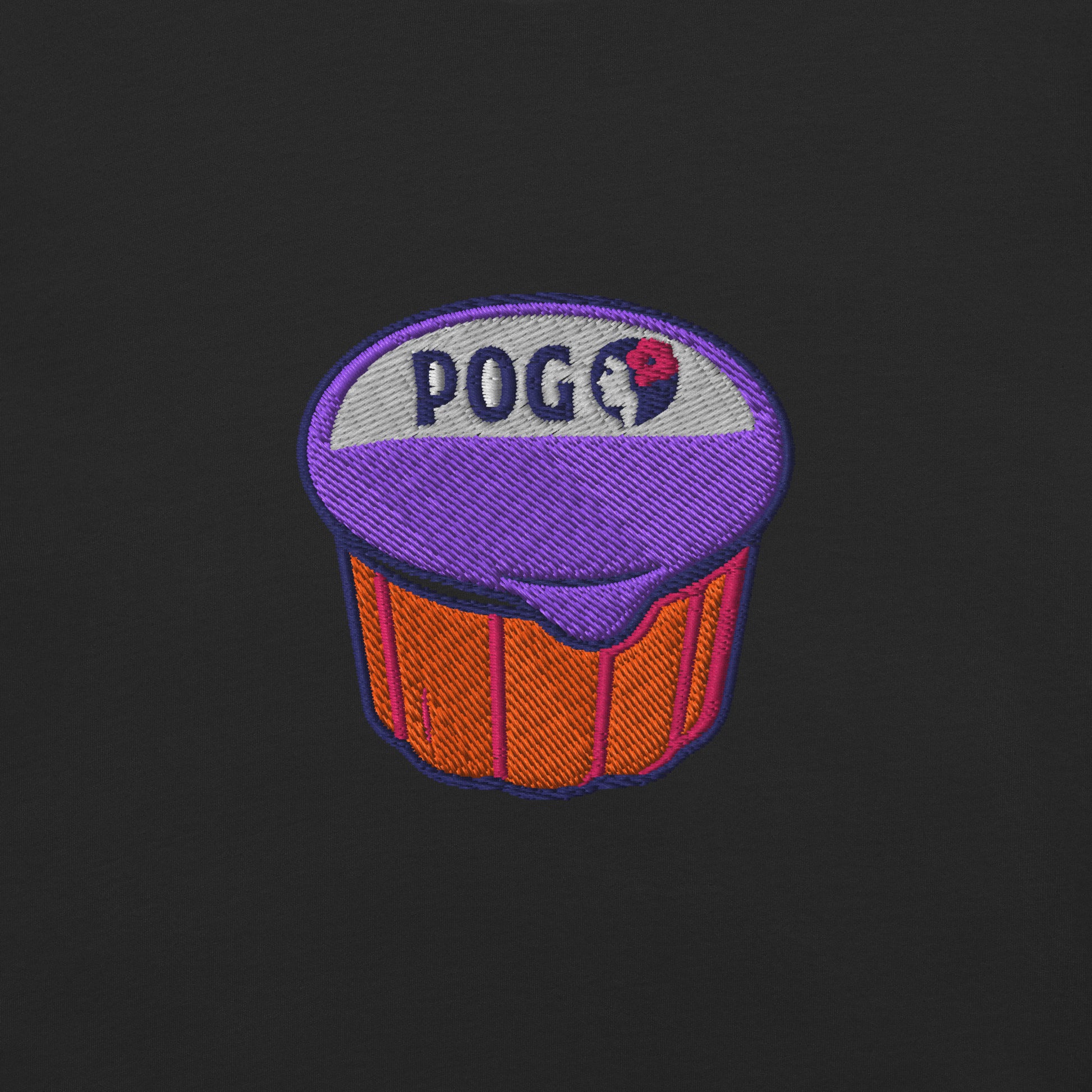 POG Juice Embroidered T-Shirt – Hawaiian Airlines-Inspired Tee-T-Shirt-Bits of Aloha