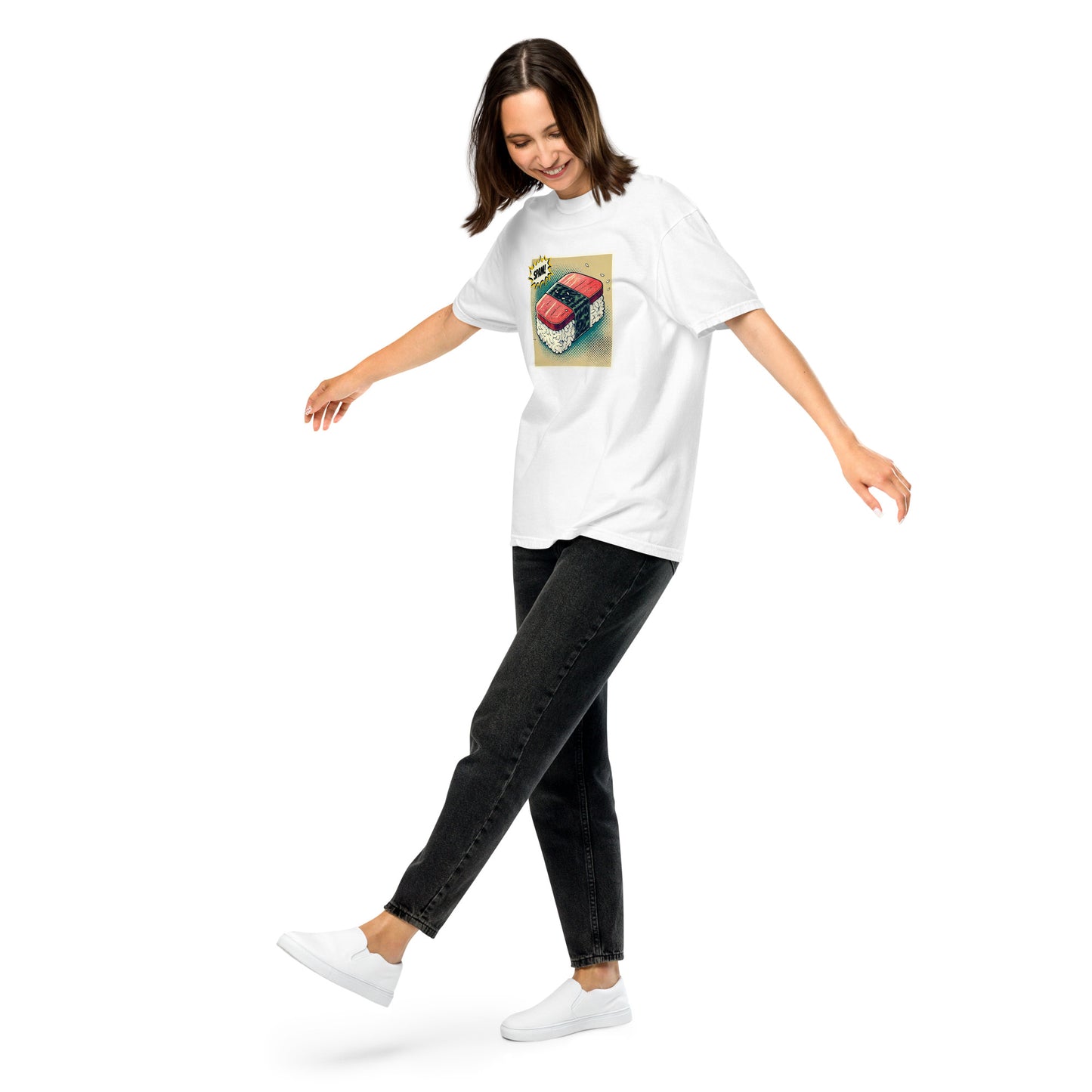 SPAM! Comic Strip Premium T-Shirt-T-Shirt-Bits of Aloha