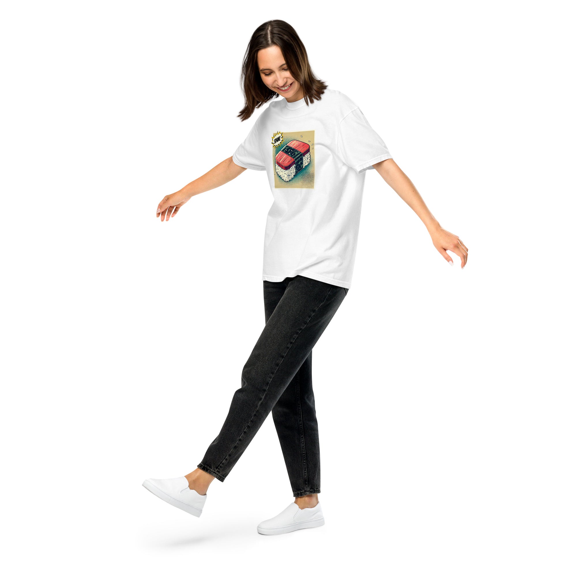 SPAM! Comic Strip Premium T-Shirt-T-Shirt-Bits of Aloha