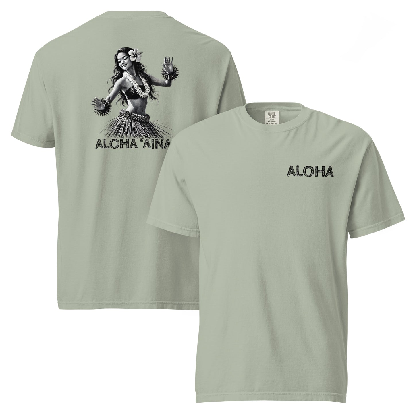 Aloha Aina Hula Premium T-Shirt-T-Shirt-Bits of Aloha