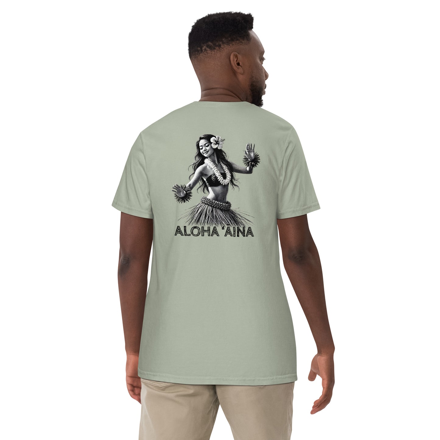 Aloha Aina Hula Premium T-Shirt-T-Shirt-Bits of Aloha