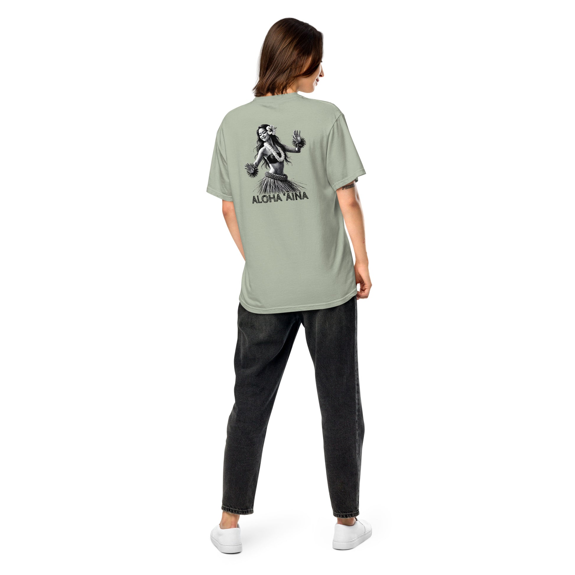 Aloha Aina Hula Premium T-Shirt-T-Shirt-Bits of Aloha