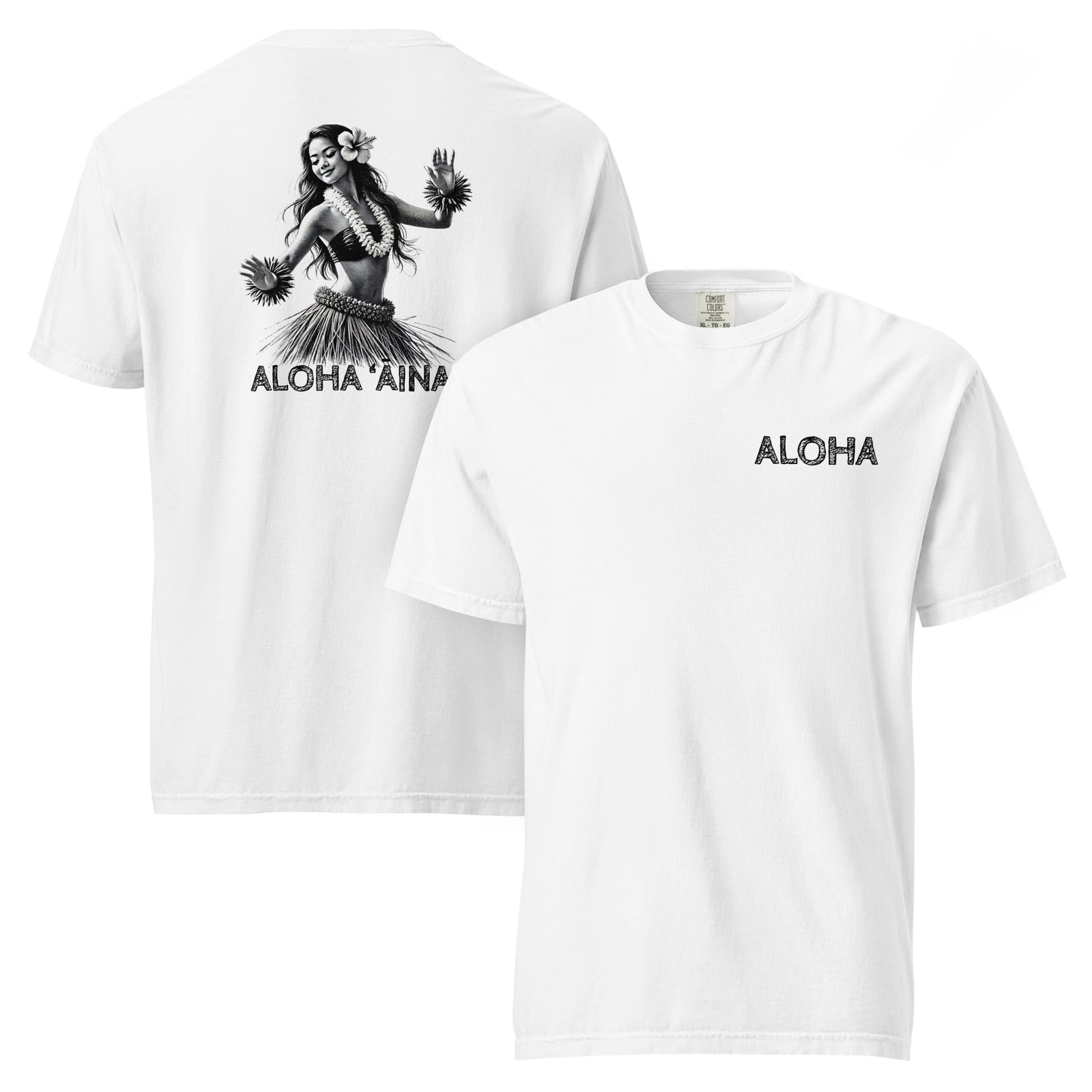 Aloha Aina Hula Premium T-Shirt-T-Shirt-Bits of Aloha
