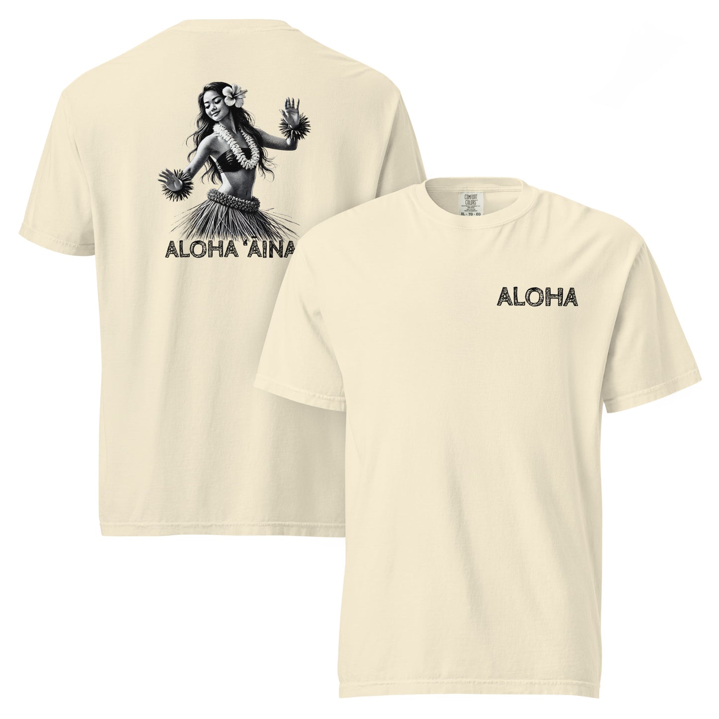 Aloha Aina Hula Premium T-Shirt-T-Shirt-Bits of Aloha