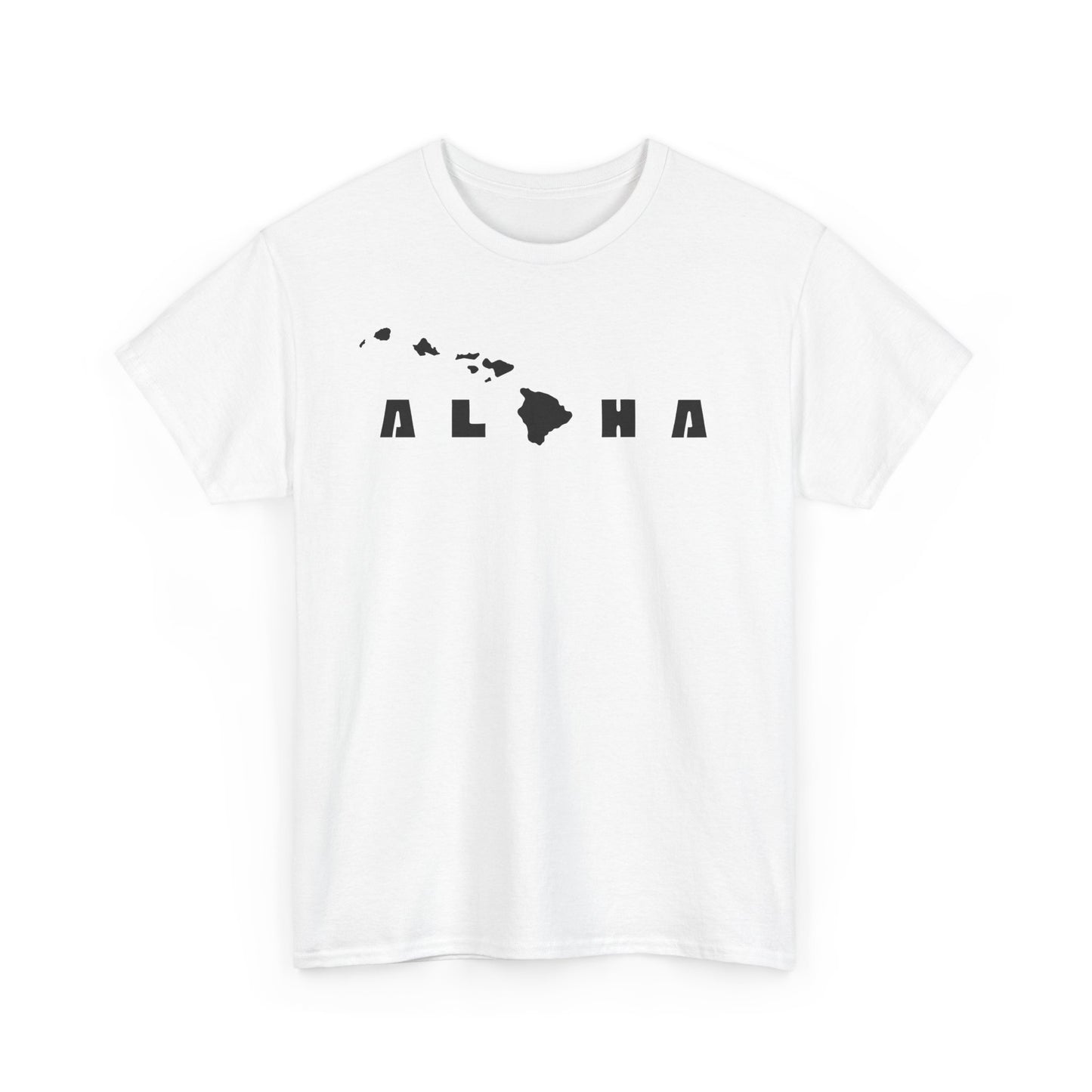 Aloha Hawaiian Islands Black Premium T-Shirt-T-Shirt-Bits of Aloha