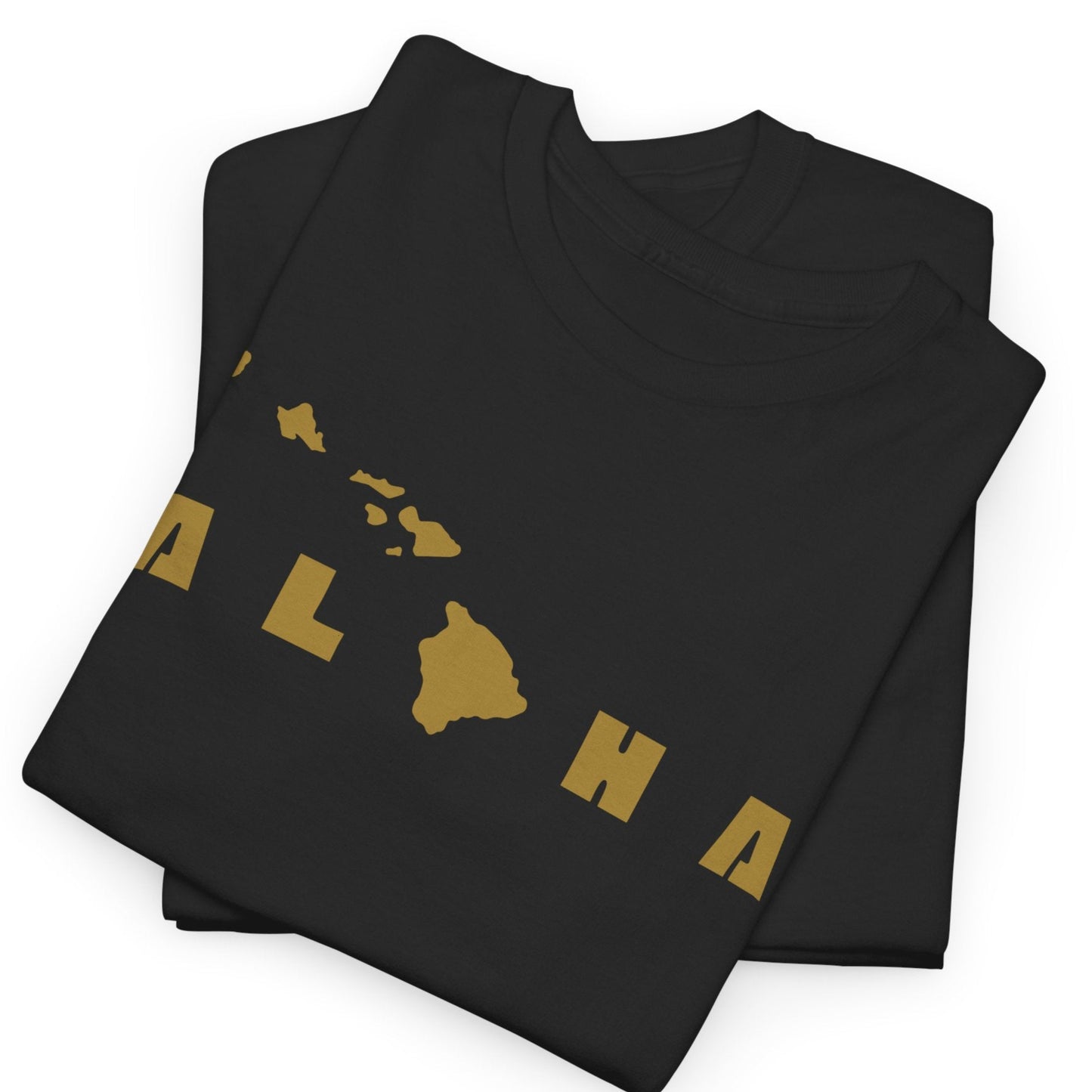 Aloha Hawaiian Islands Gold Premium T-Shirt-T-Shirt-Bits of Aloha