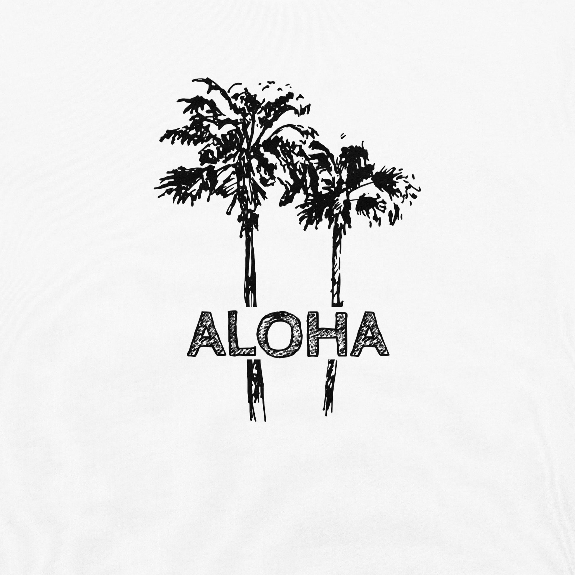 Aloha Sketch Heavyweight T-Shirt-T-Shirt-Bits of Aloha