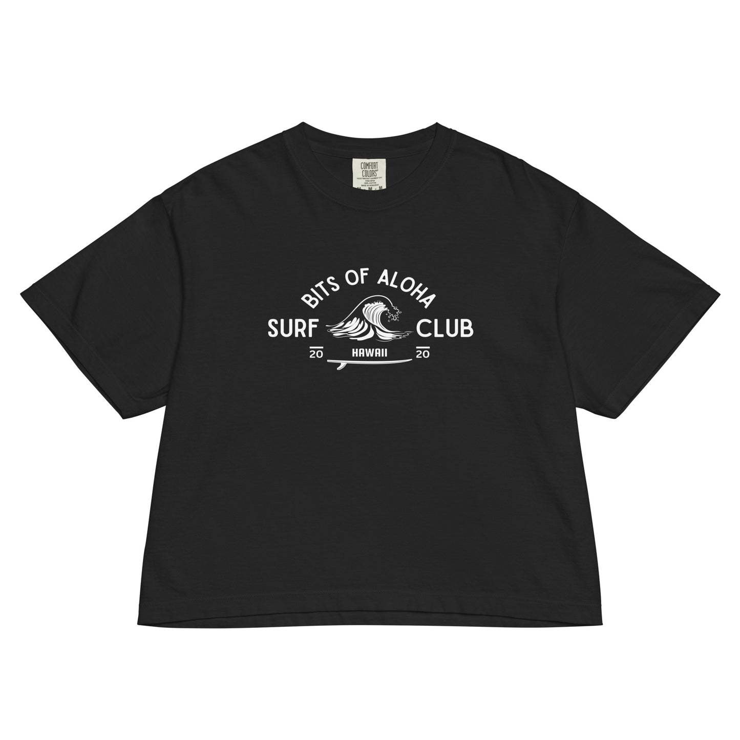Bits of Aloha Surf Club Boxy Tee – Waverider Graphic-T-Shirt-Bits of Aloha