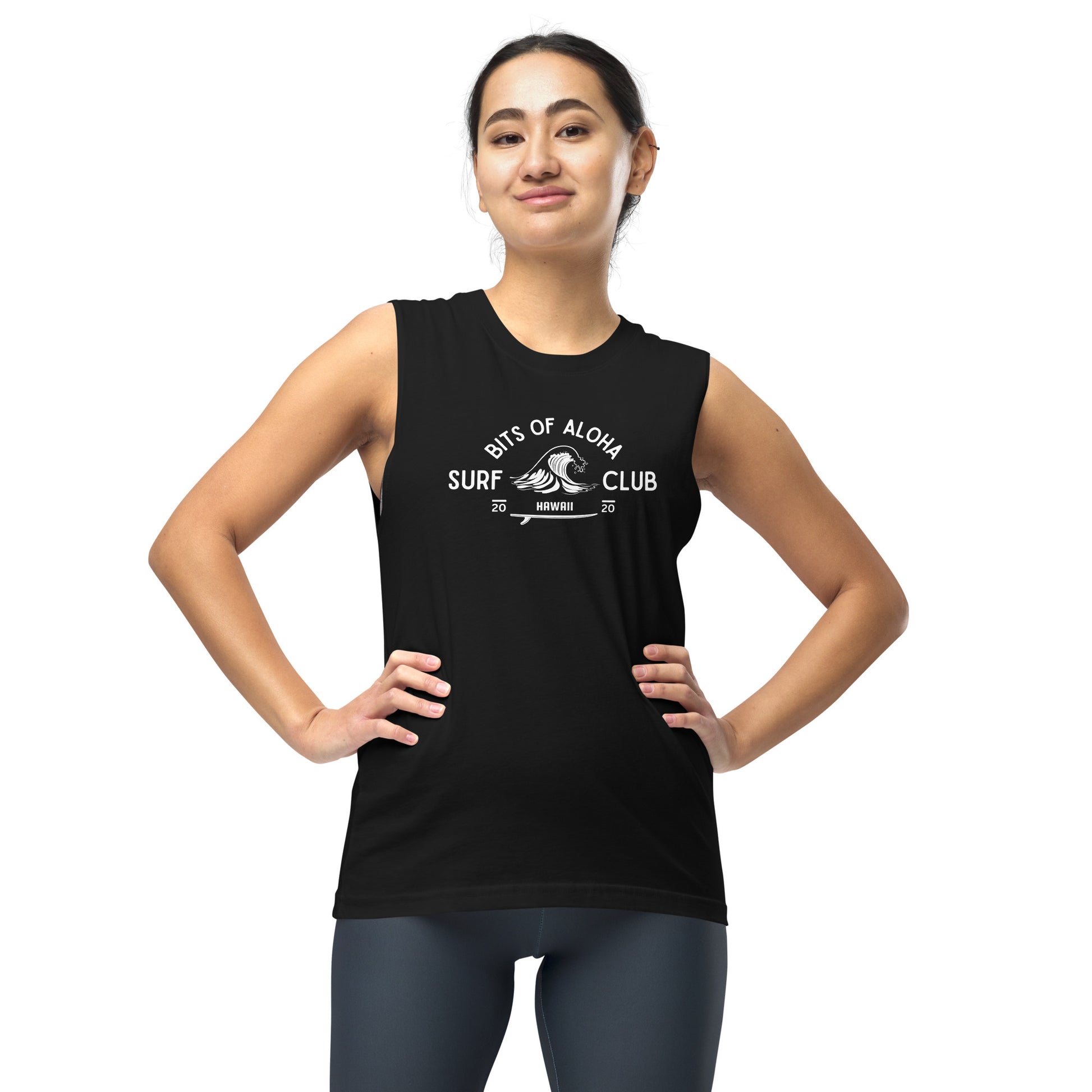 Bits of Aloha Surf Club Muscle Tank-Tank Top-Bits of Aloha