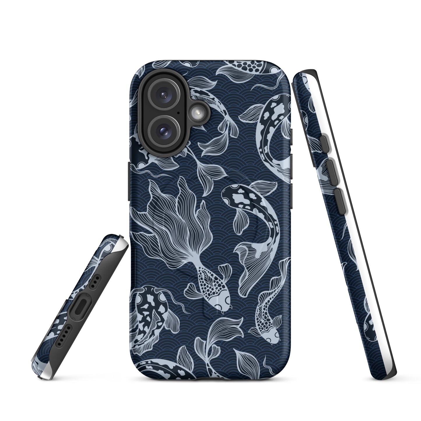 Blue Koi MagSafe® Tough Case for iPhone 14-16