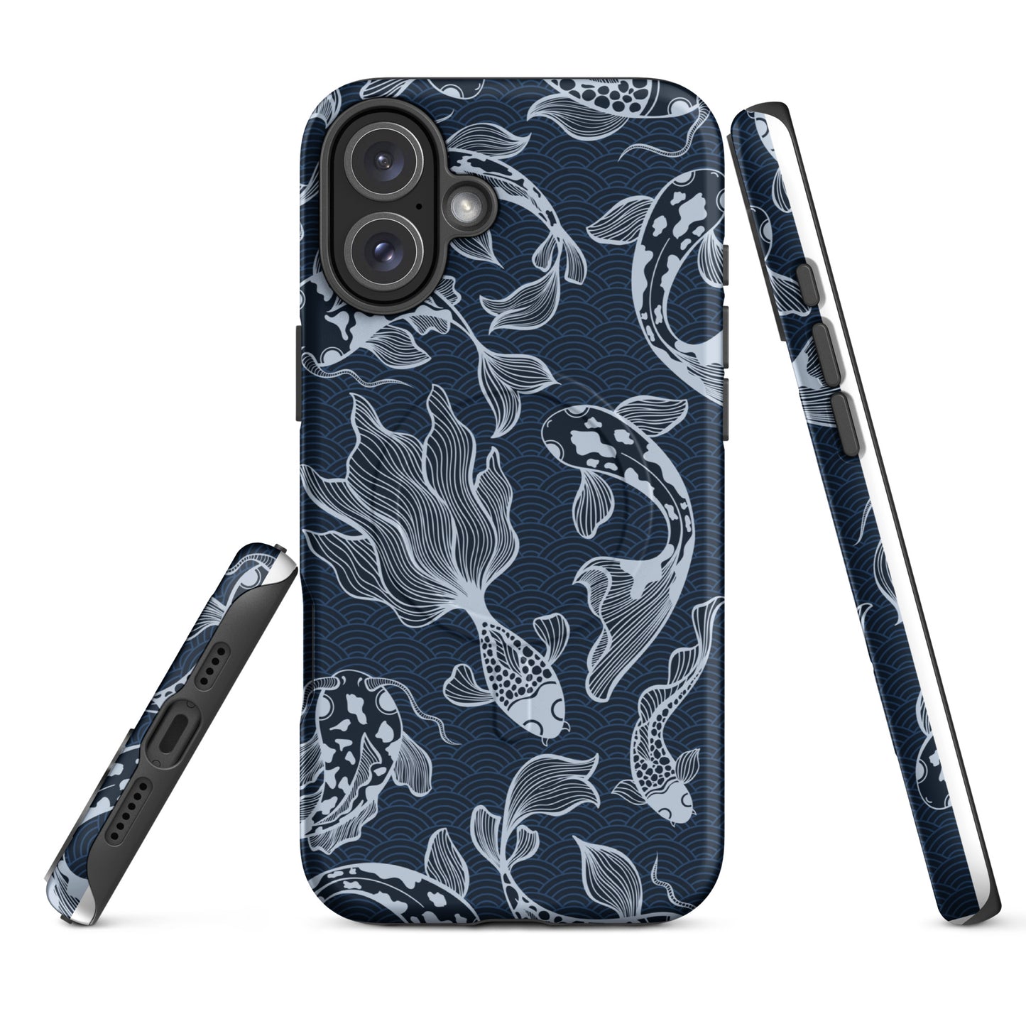 Blue Koi MagSafe® Tough Case for iPhone 14-16